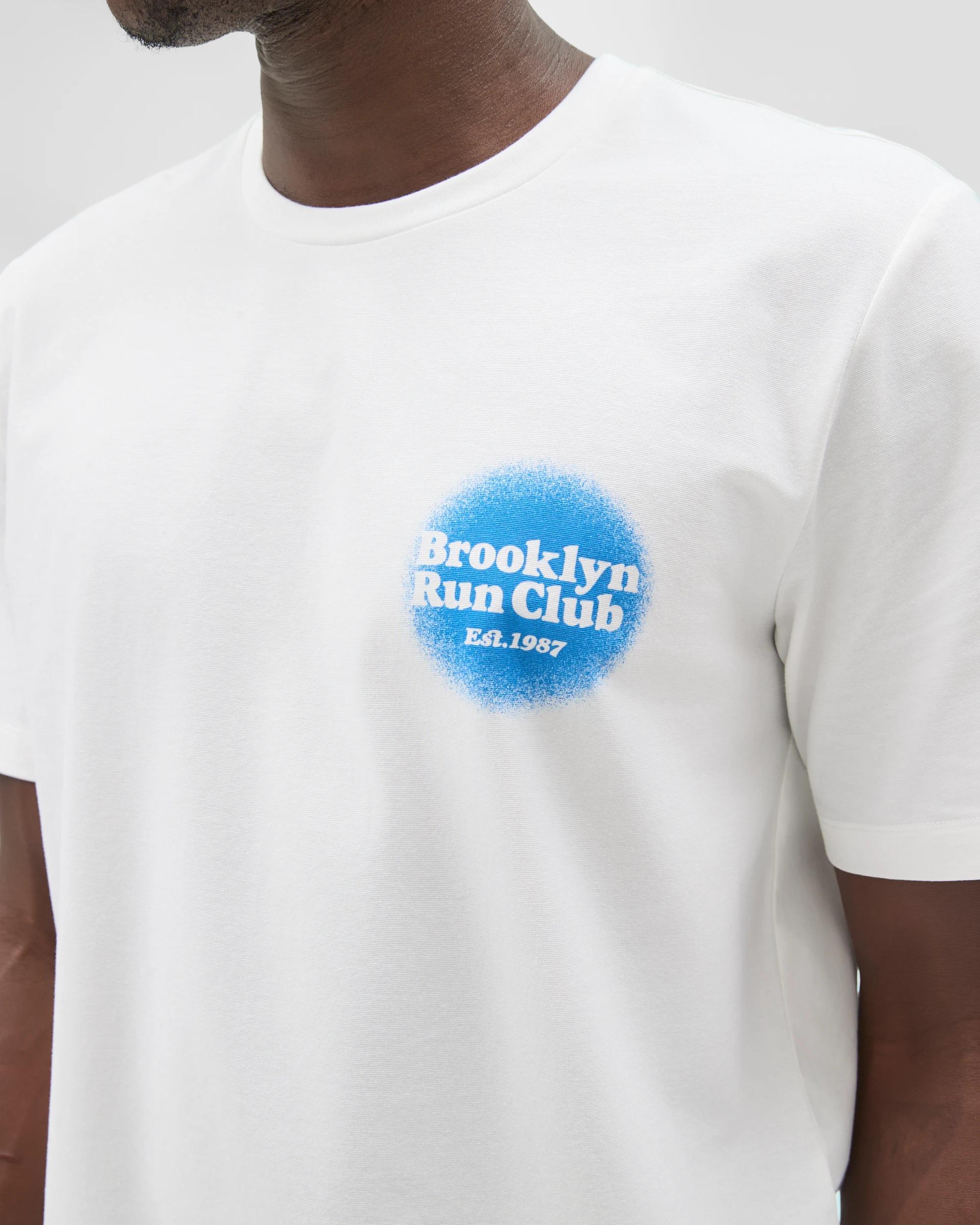 5 Target Active Active Australian Cotton Blend Graphic T-Shirt OFF WHITE BROOKLYN RUN CLUB, 5 of 6