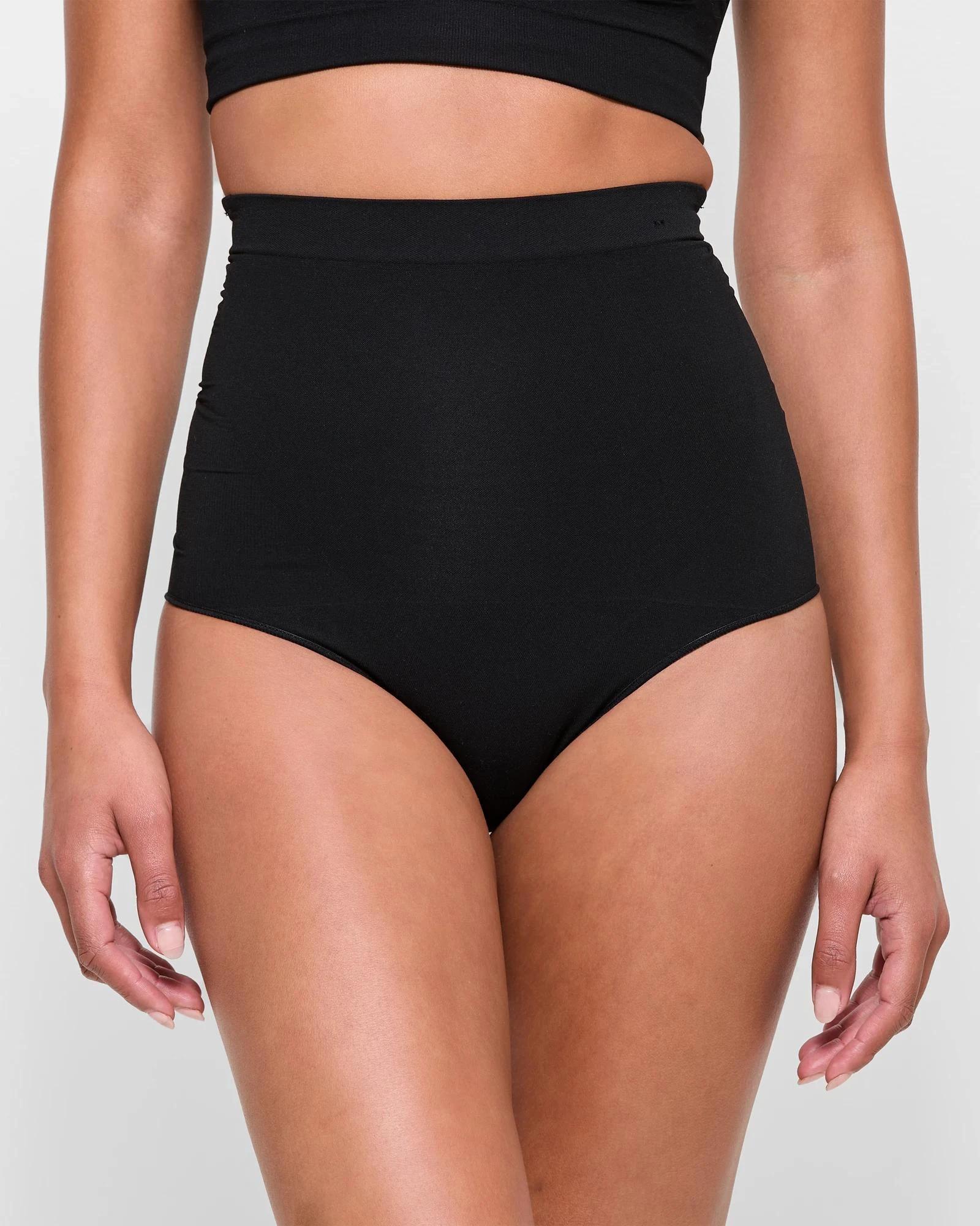 1 Ultra Sculpt High Waisted Shaping Briefs - Ambra BLACK, 1 of 5