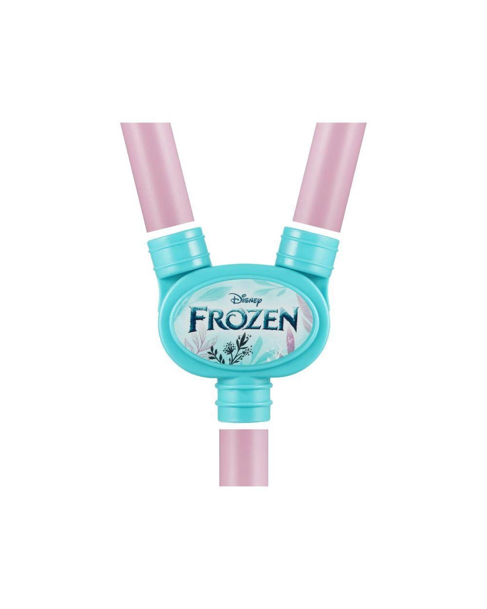 5 Disney Frozen Double Karaoke Mic Stand Bluetooth with Colourful Lights Adjustable Height, 5 of 6