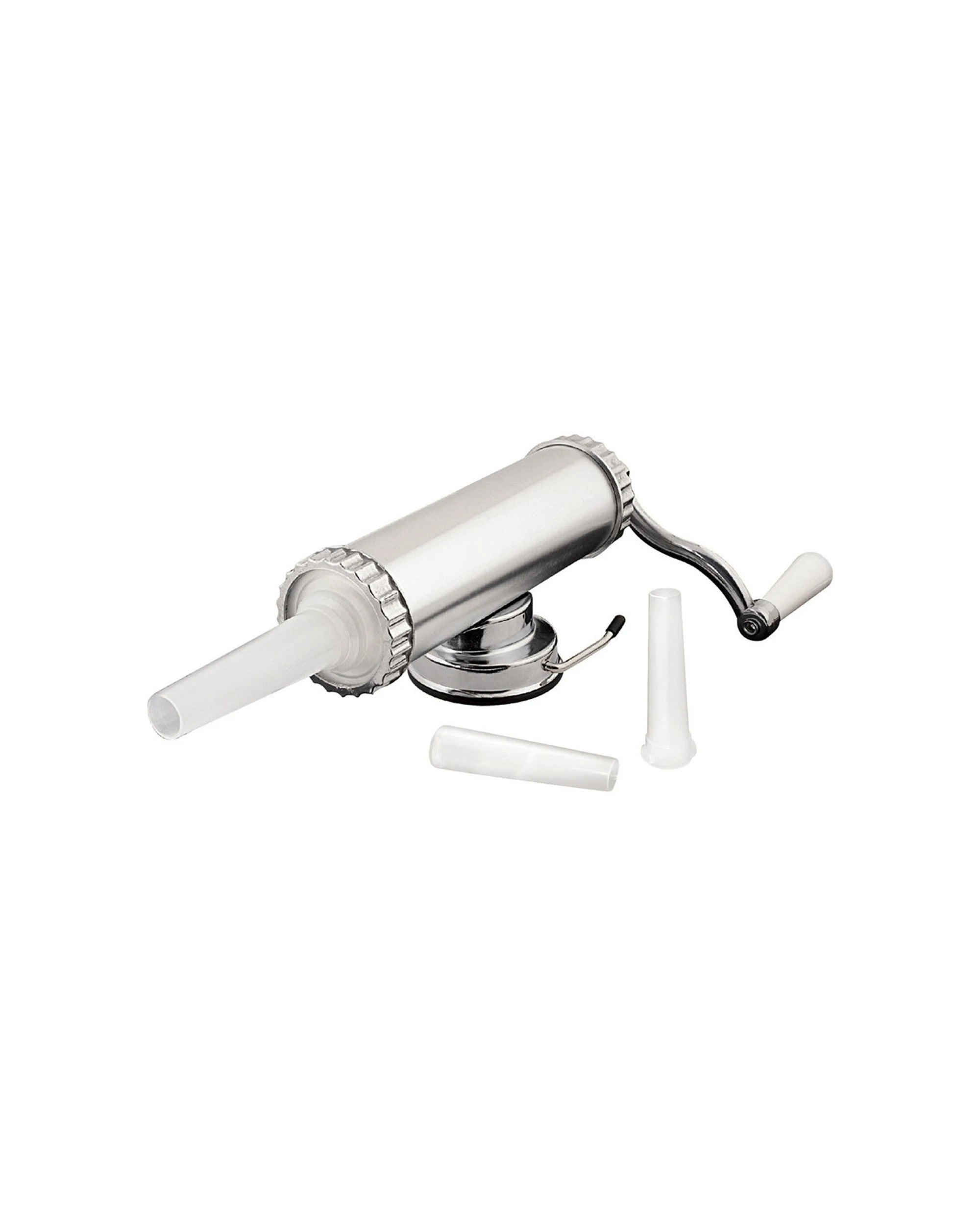 1 Avanti Sausage Maker 1kg Capacity 3 Nozzles Suction Base Stability Kitchen Tool - Silver, 1 of 1