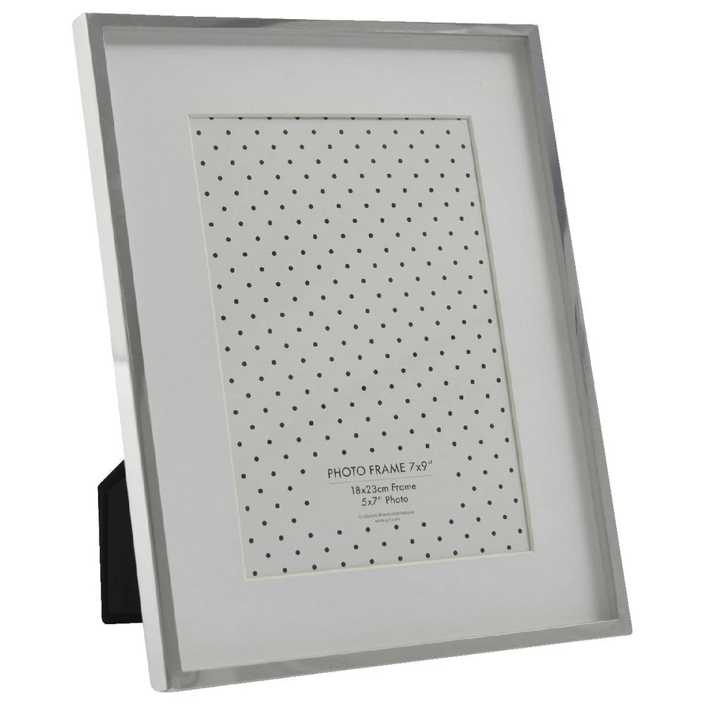 2 Timeless 7x9" Frame Silver, 2 of 4