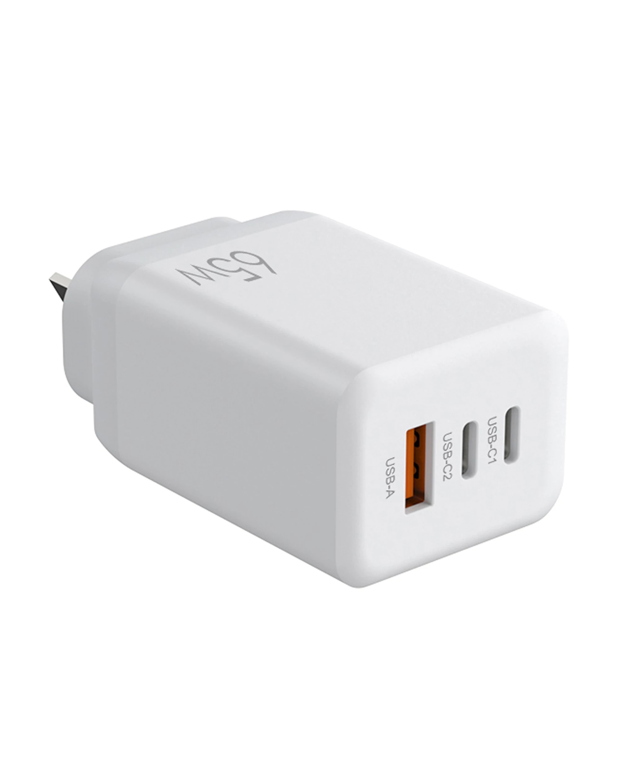 2 TODO 65W GaN USB Type C Charger Adaptor 3 Port Universal Charging Station 3.25A, 2 of 5