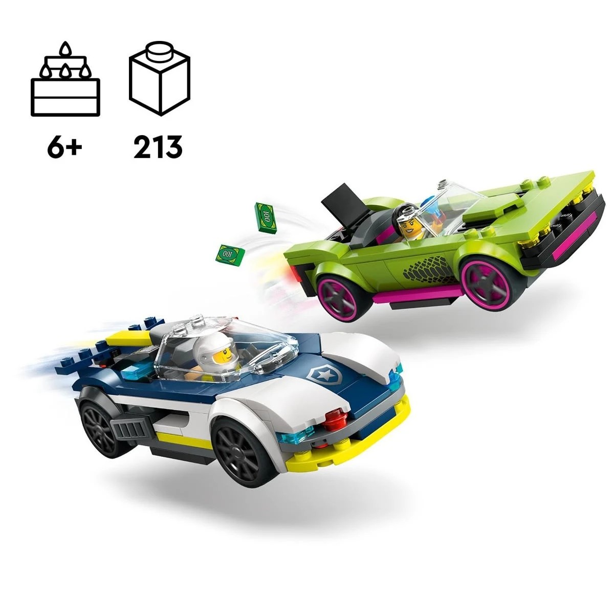 9 LEGO City Police Car and Muscle Car Chase 60415, 9 of 10