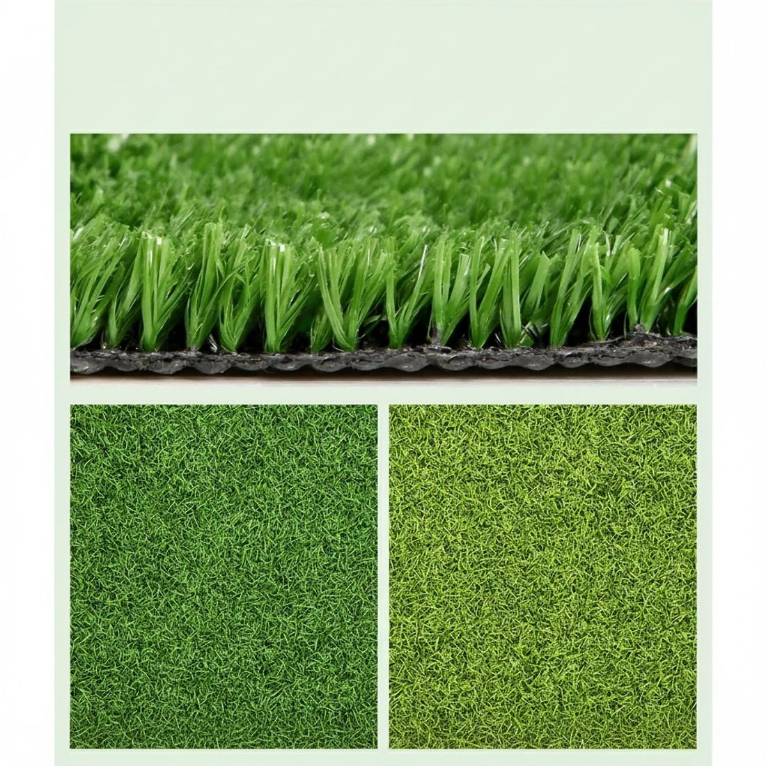 5 Prime Turf 1x20m Artificial Grass Synthetic Fake 20SQM Turf Lawn 17mm Tape - Green, 5 of 5
