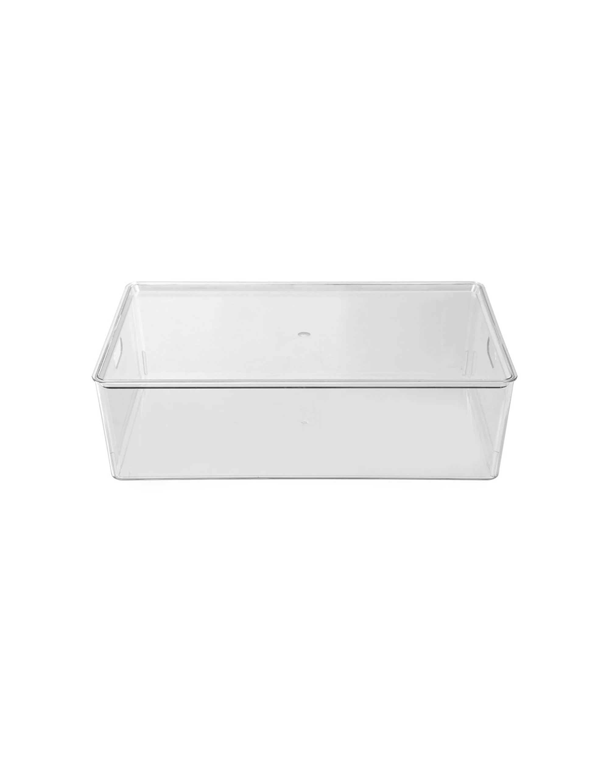 4 Boxsweden Crystal Tidy Box Container Lidded 24l 54cm Storage Container
 - Clear, 4 of 5