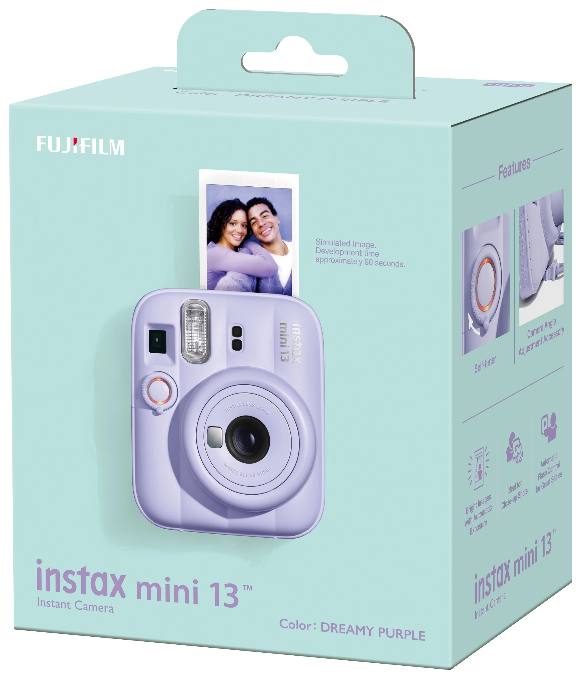 4 Fujifilm Instax Mini 13 Instant Camera - Dreamy Purple, 4 of 6