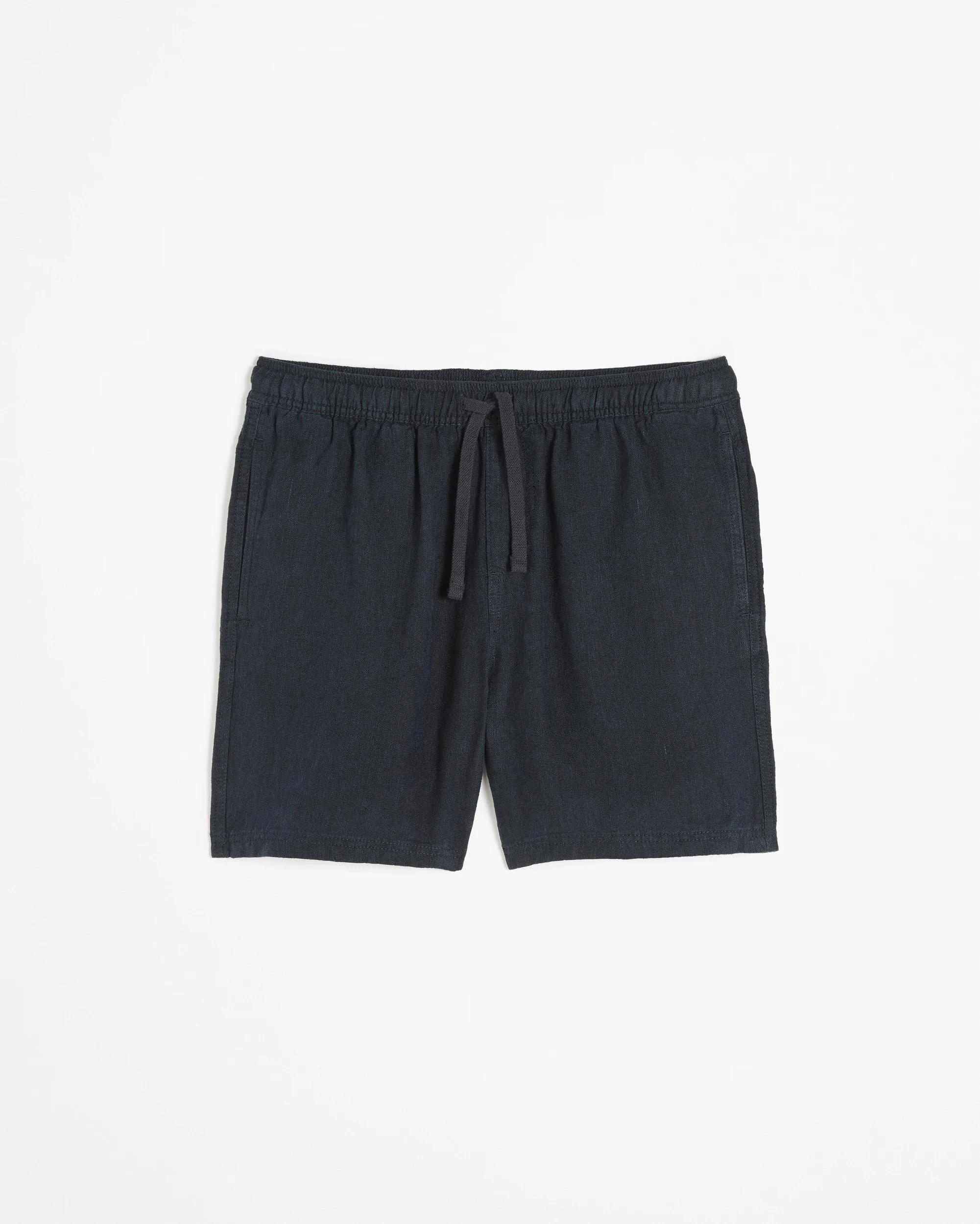 6 Target European Linen Shorts BLUE, 6 of 6