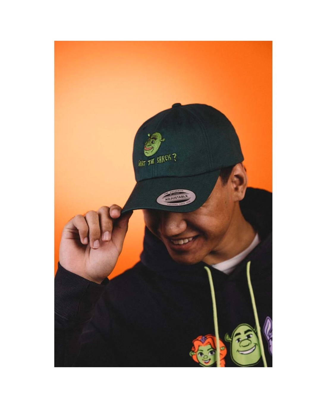 Shrek - What the Shrek? Dad Cap By Flexfit Yupoong - Green - Kmart