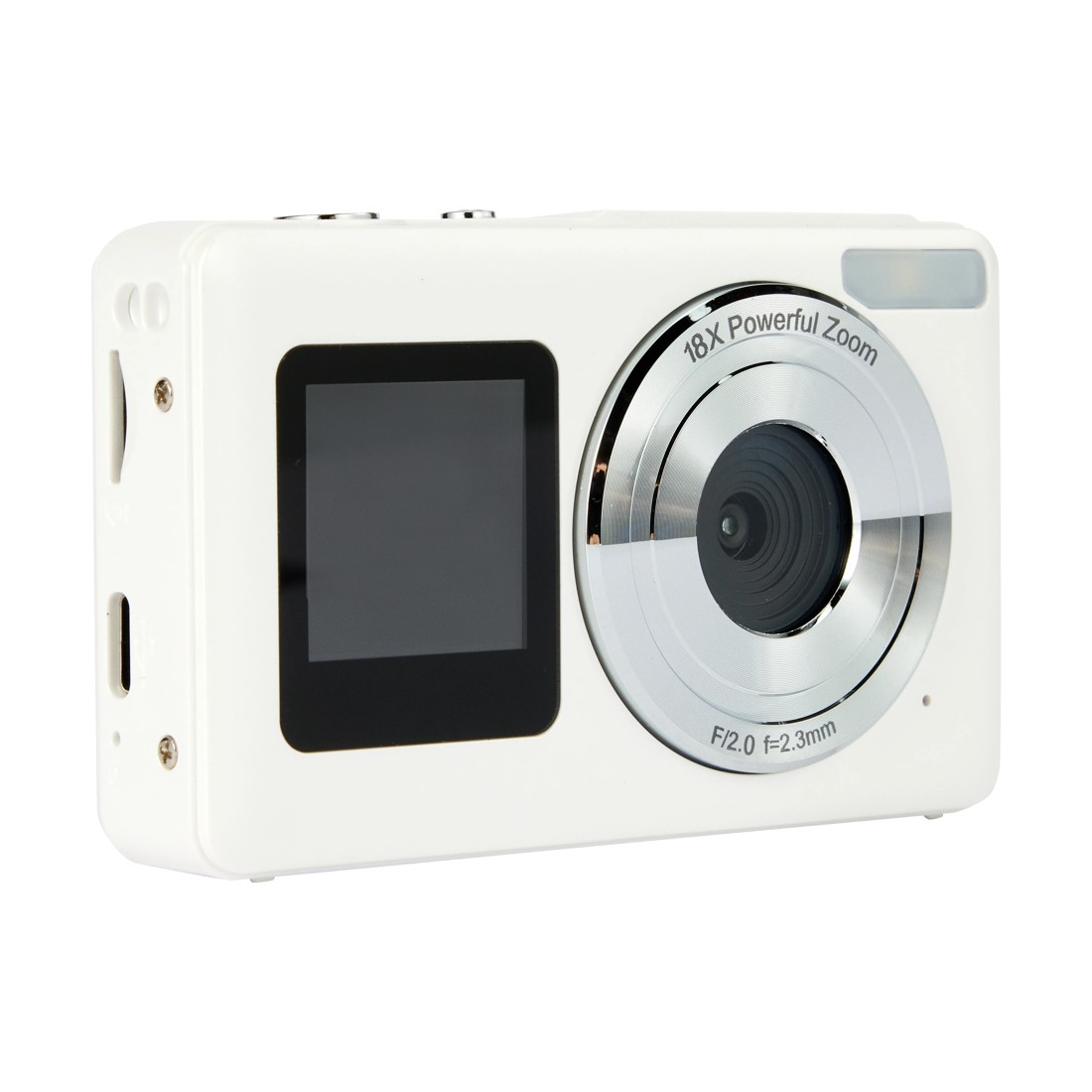 2 Selfie Digital Camera - White, 2 of 8