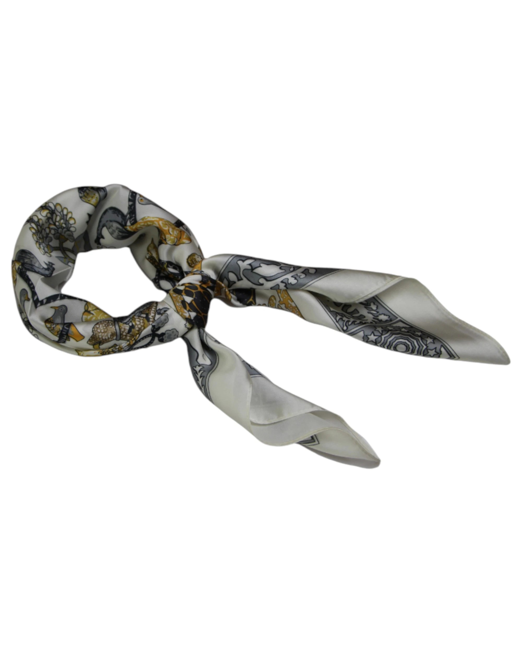 1 Zasel Womens Animal Fun Silk Feel Soft Neck Scarf - Multi, 1 of 2