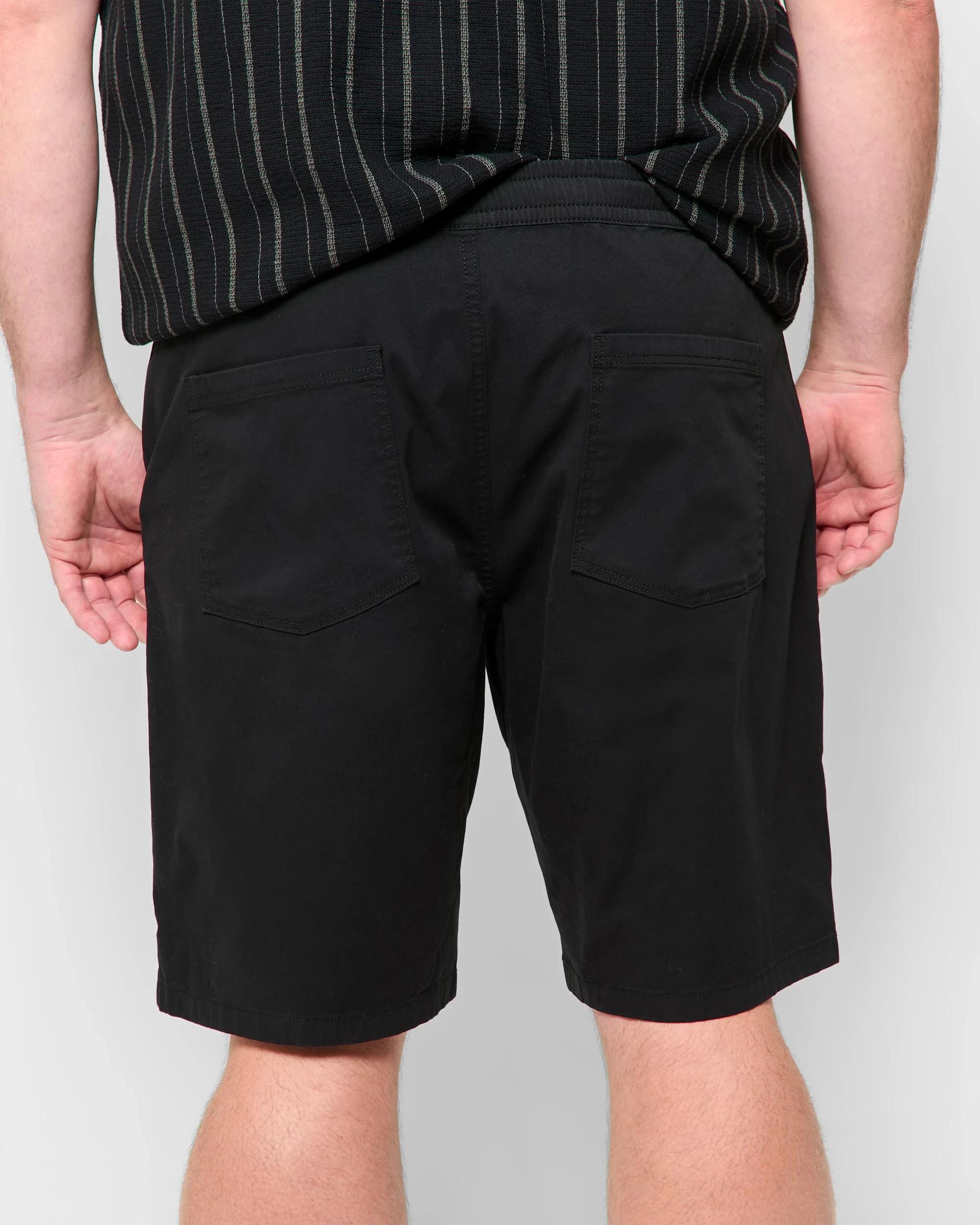 4 Target Man Plus Plus Size Australian Cotton Byron Shorts BLACK, 4 of 5