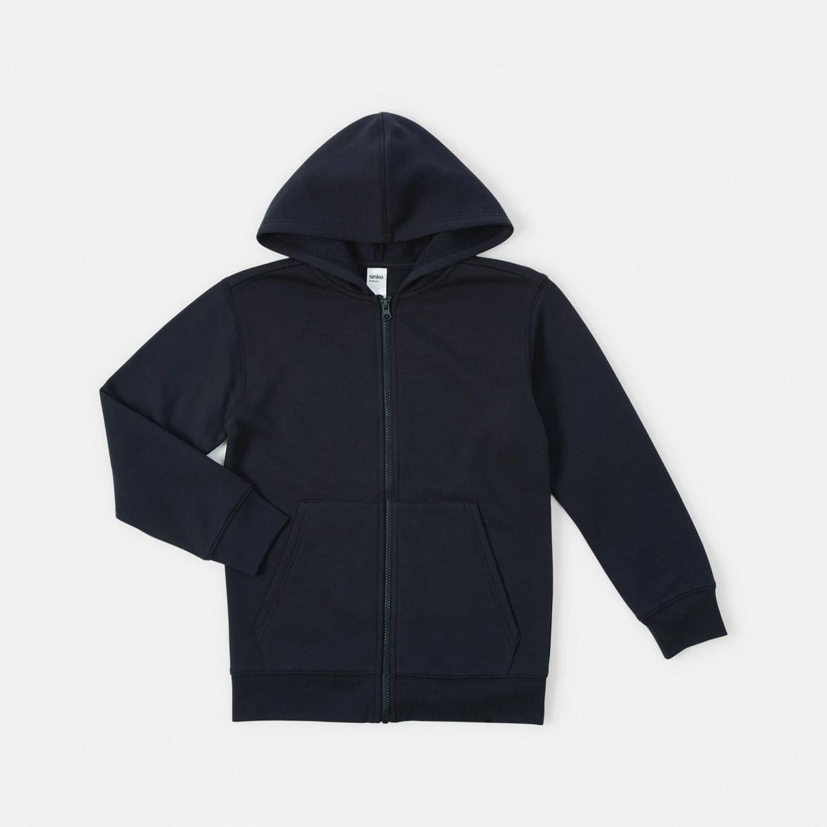 9 Zip Through Hoodie Nvy Sphire, 9 of 10