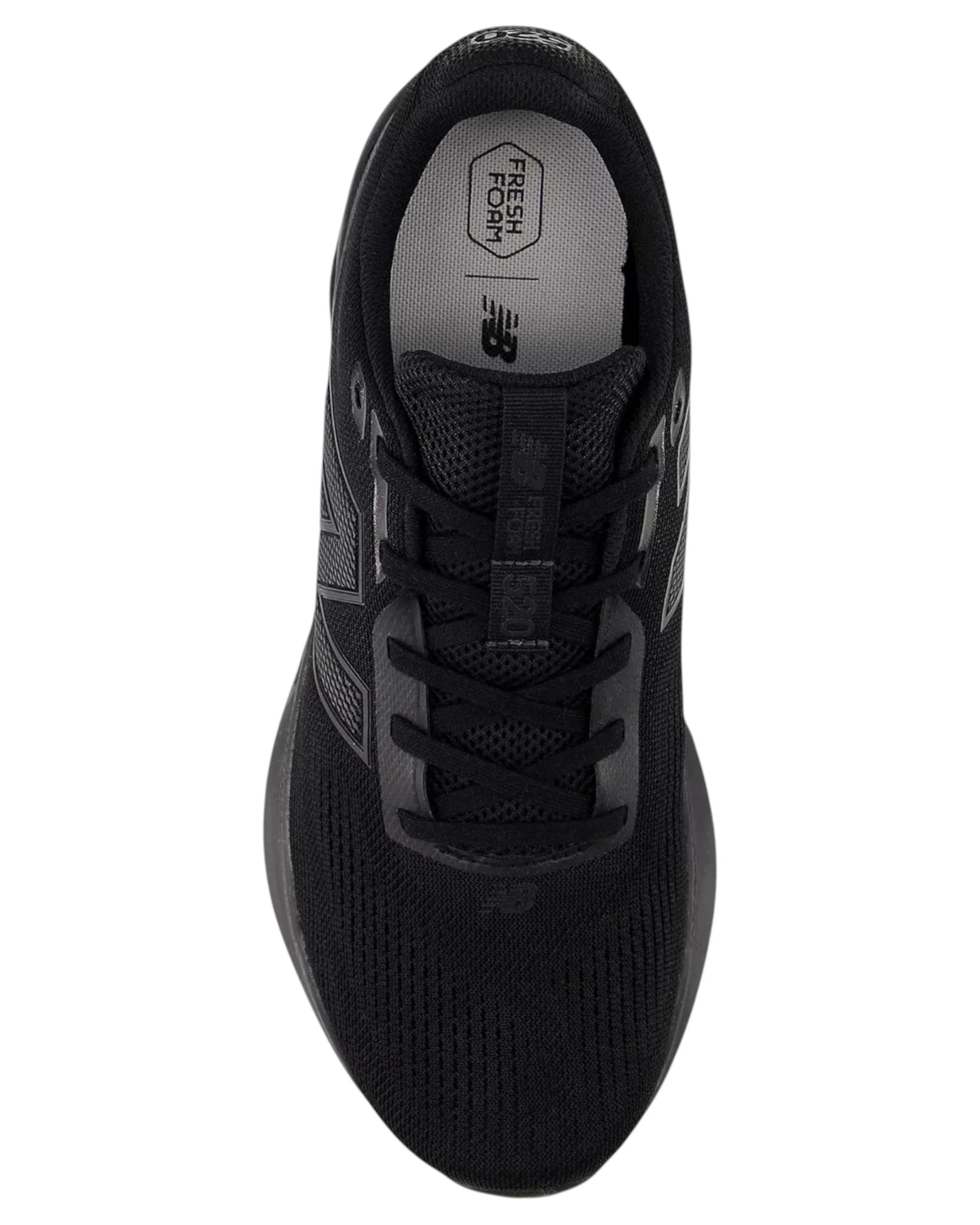 2 New Balance Mens Fresh Foam 520 v9 Triple Athletic Running Shoes BLACK, 2 of 5