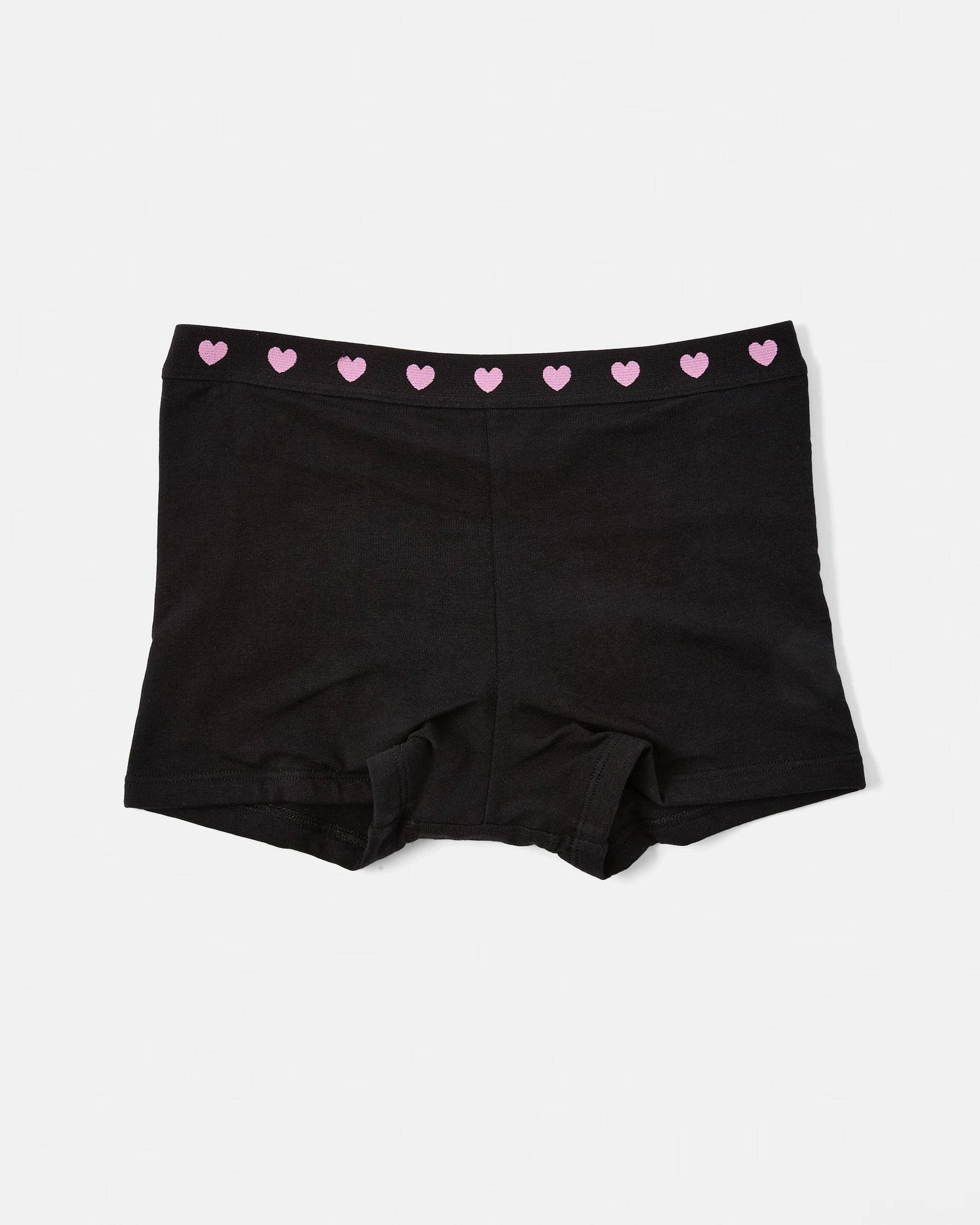 3 2 Pack Period Shorties Black/navy, 3 of 4