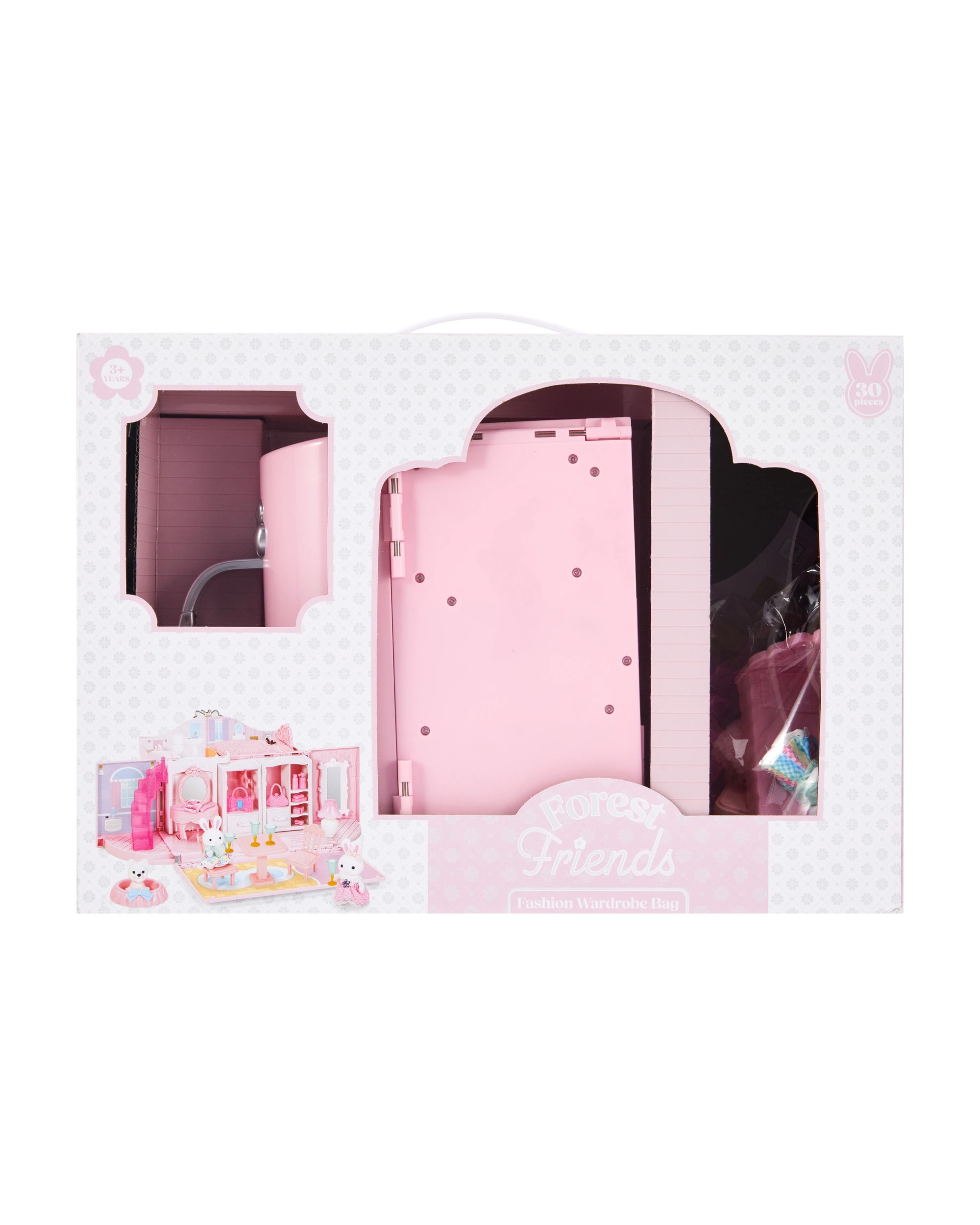 1 30 Pack Forest Friends Fashion Wardrobe Bag Set, 1 of 4