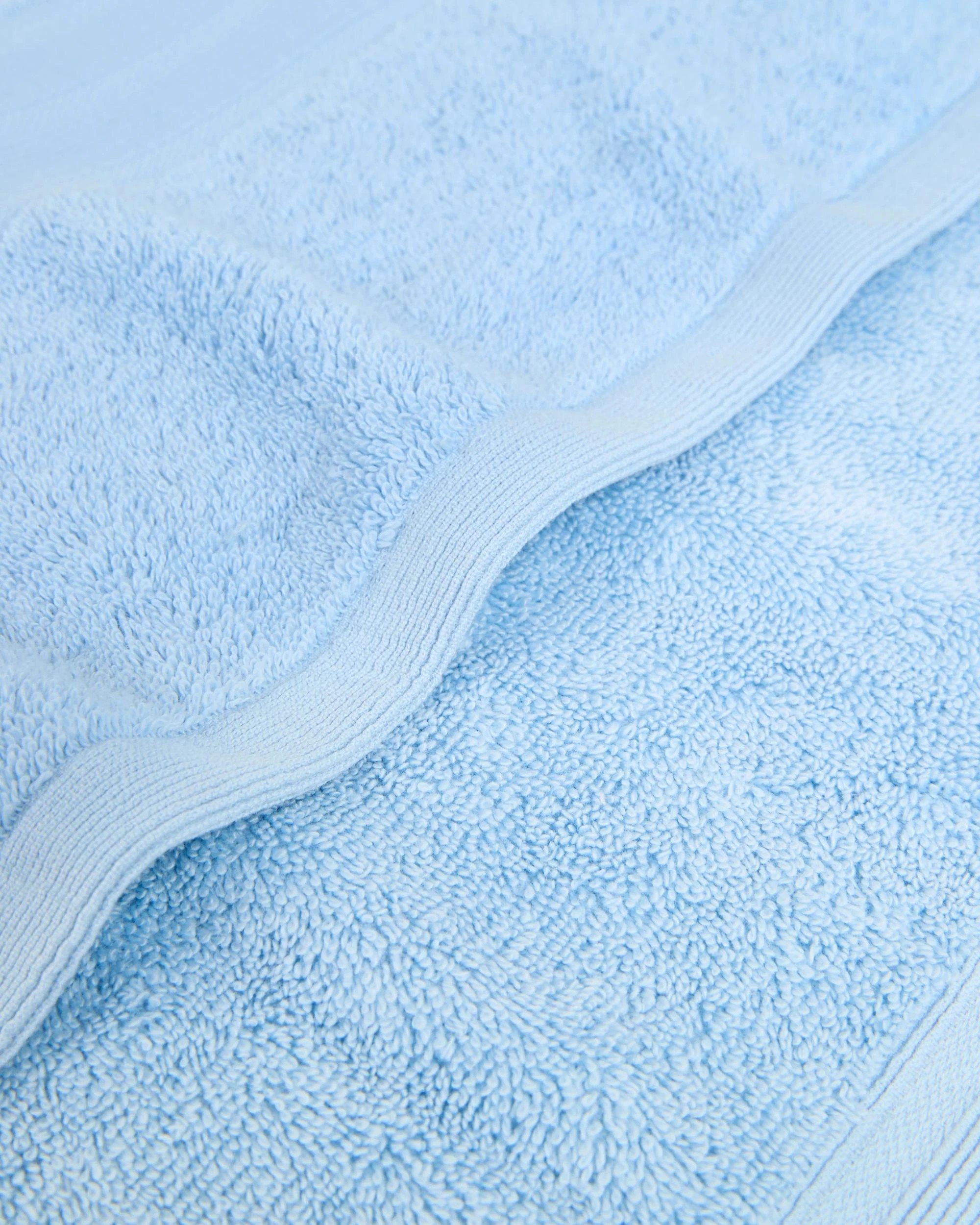 3 Grandeur Australian Cotton Bath Sheet - Blue, 3 of 3