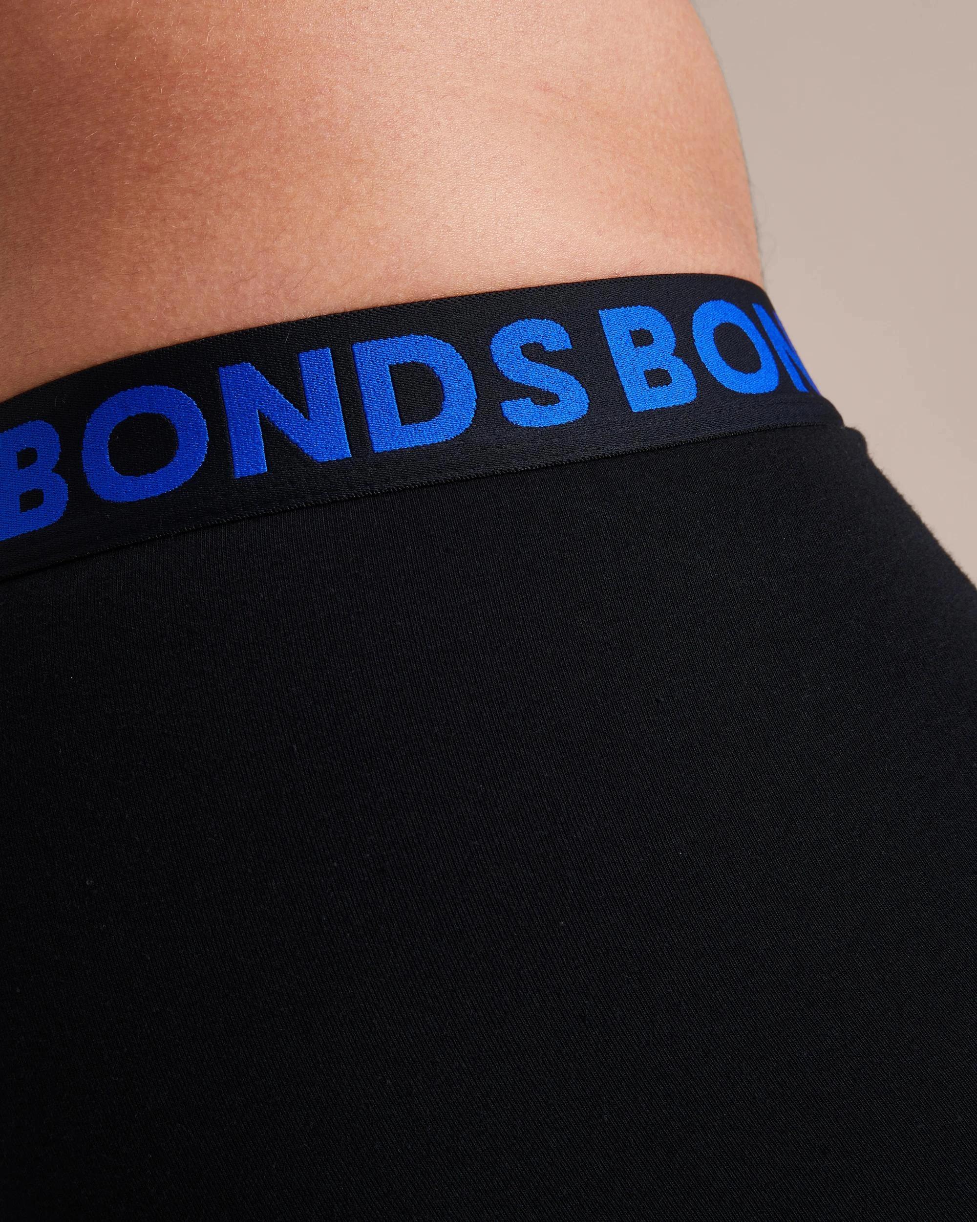 7 Bonds 3 Pack Everyday Trunks BLACK, 7 of 10