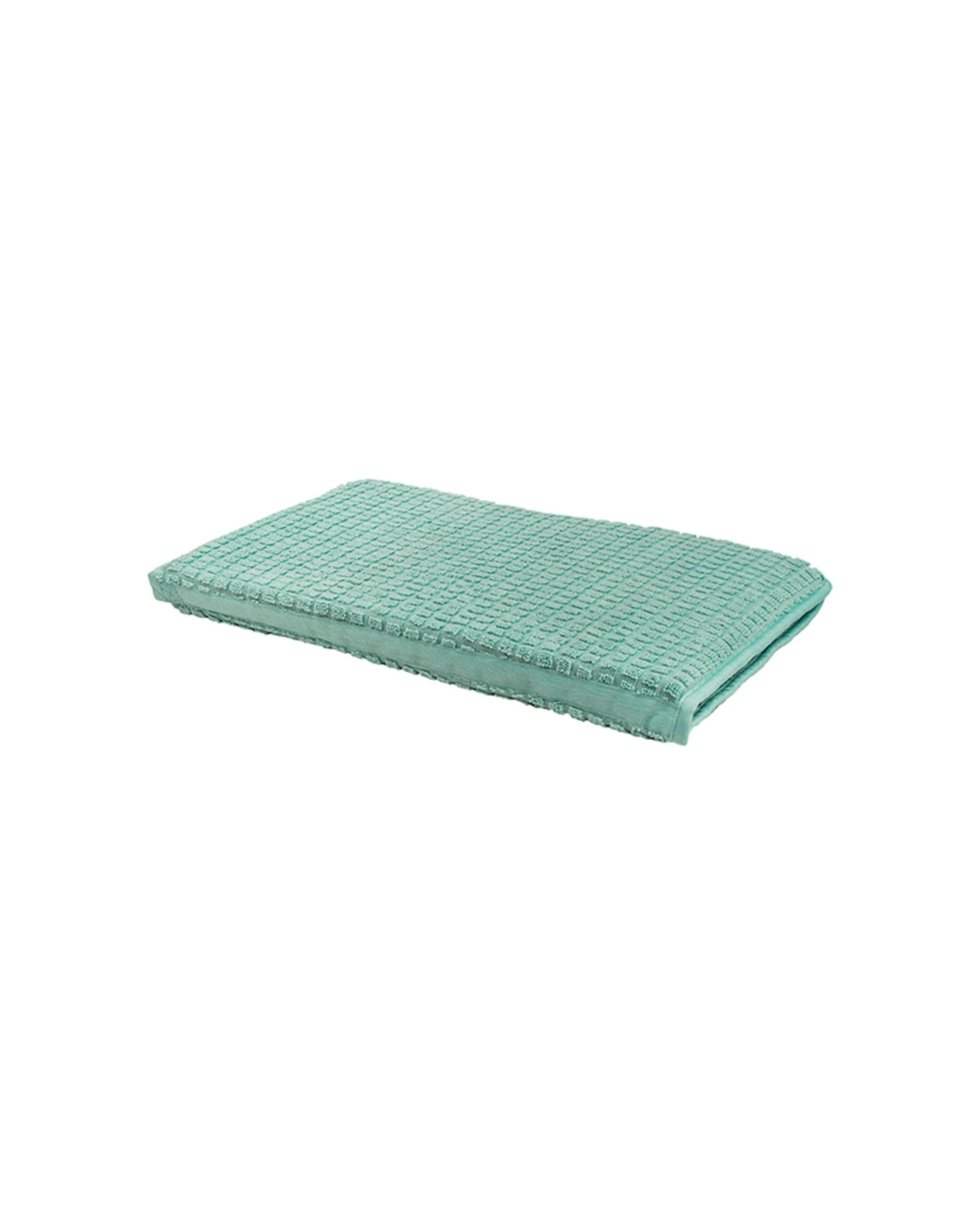 1 Bambury Home Living Microfibre Deluxe Dish Drying Mat Duck Egg Knitted - Blue, 1 of 2