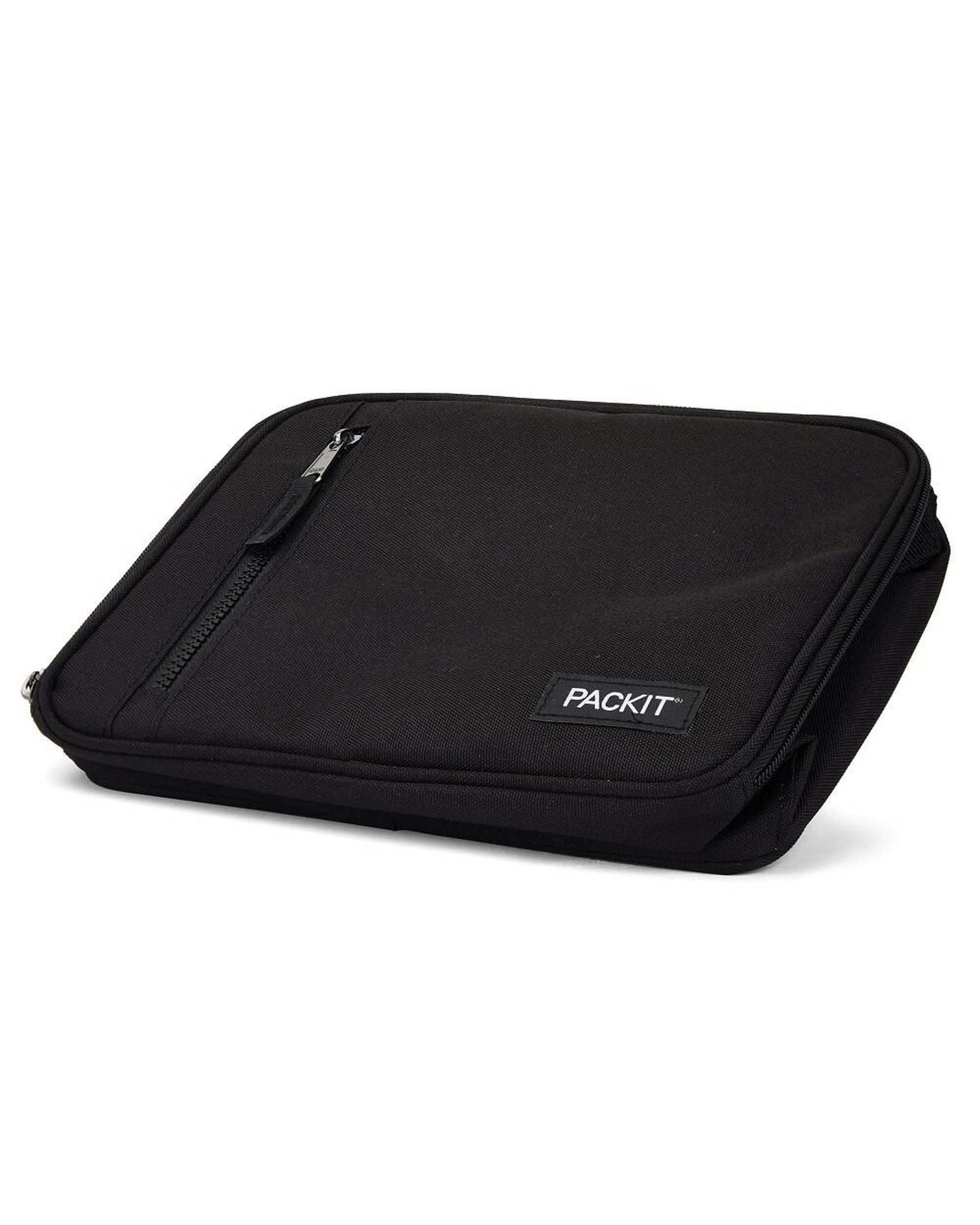 5 PackIt Classic Cooler Lunch Box Bag Freeze and Go  Black, 5 of 6