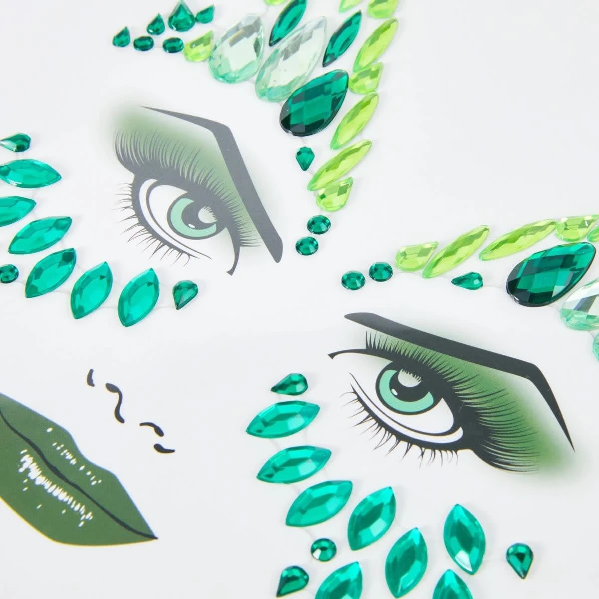 5 OXX Cosmetics 76 Piece Halloween Face Gems - Ivy Witch, 5 of 7
