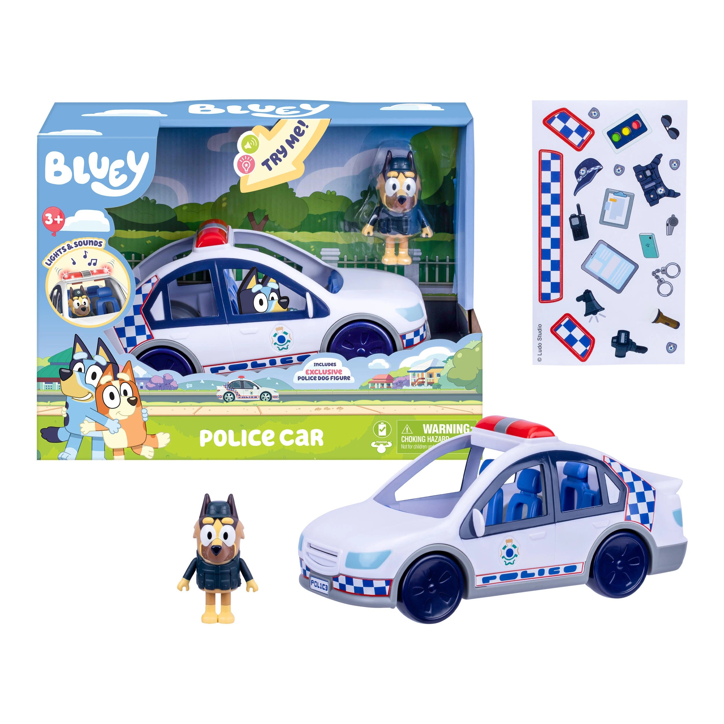 2 Bluey Police Car, 2 of 8