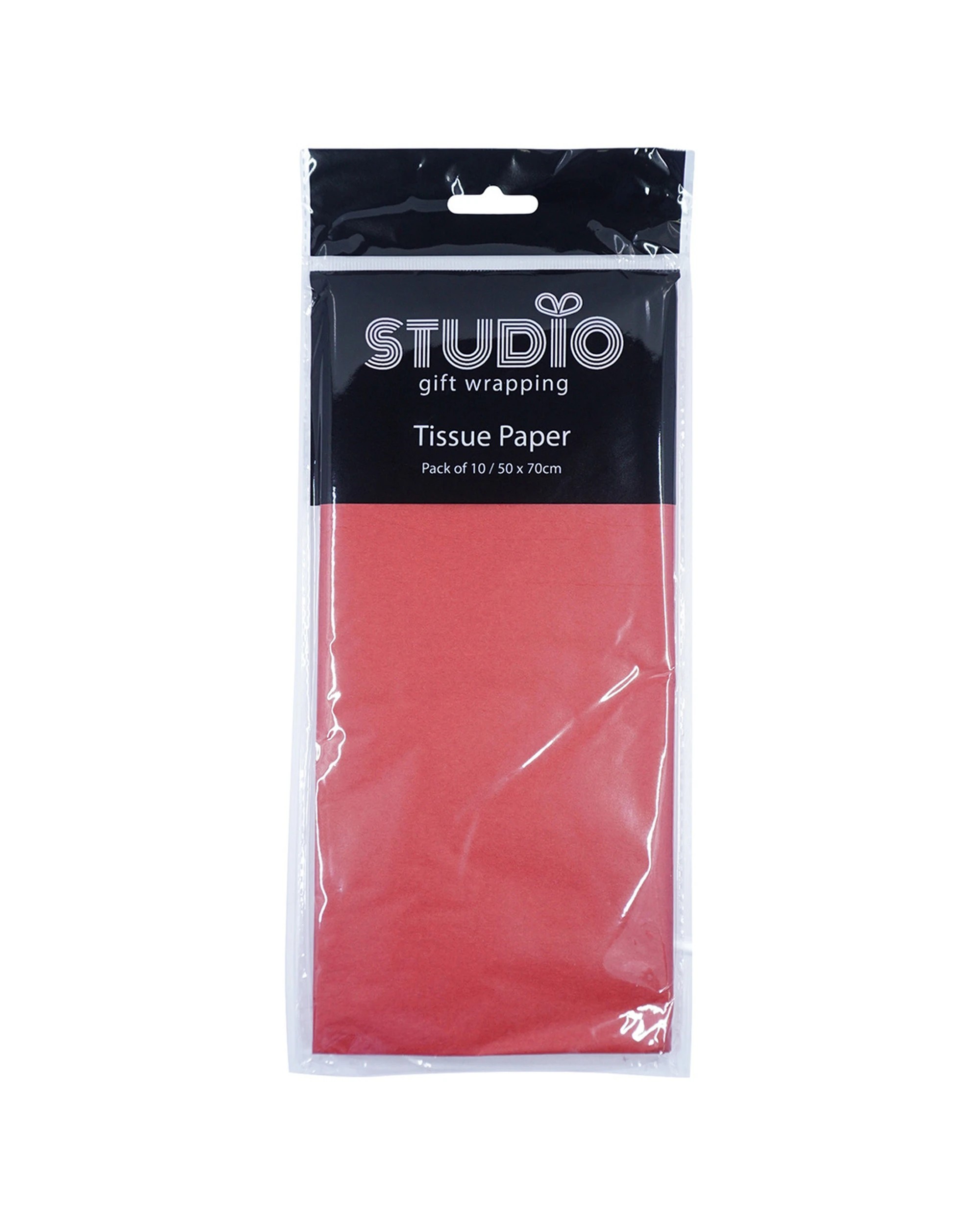 1 10pc Studio Gift Wrapping Tissue Paper 50x70cm Red Decoration Present Decor
 - Red, 1 of 3