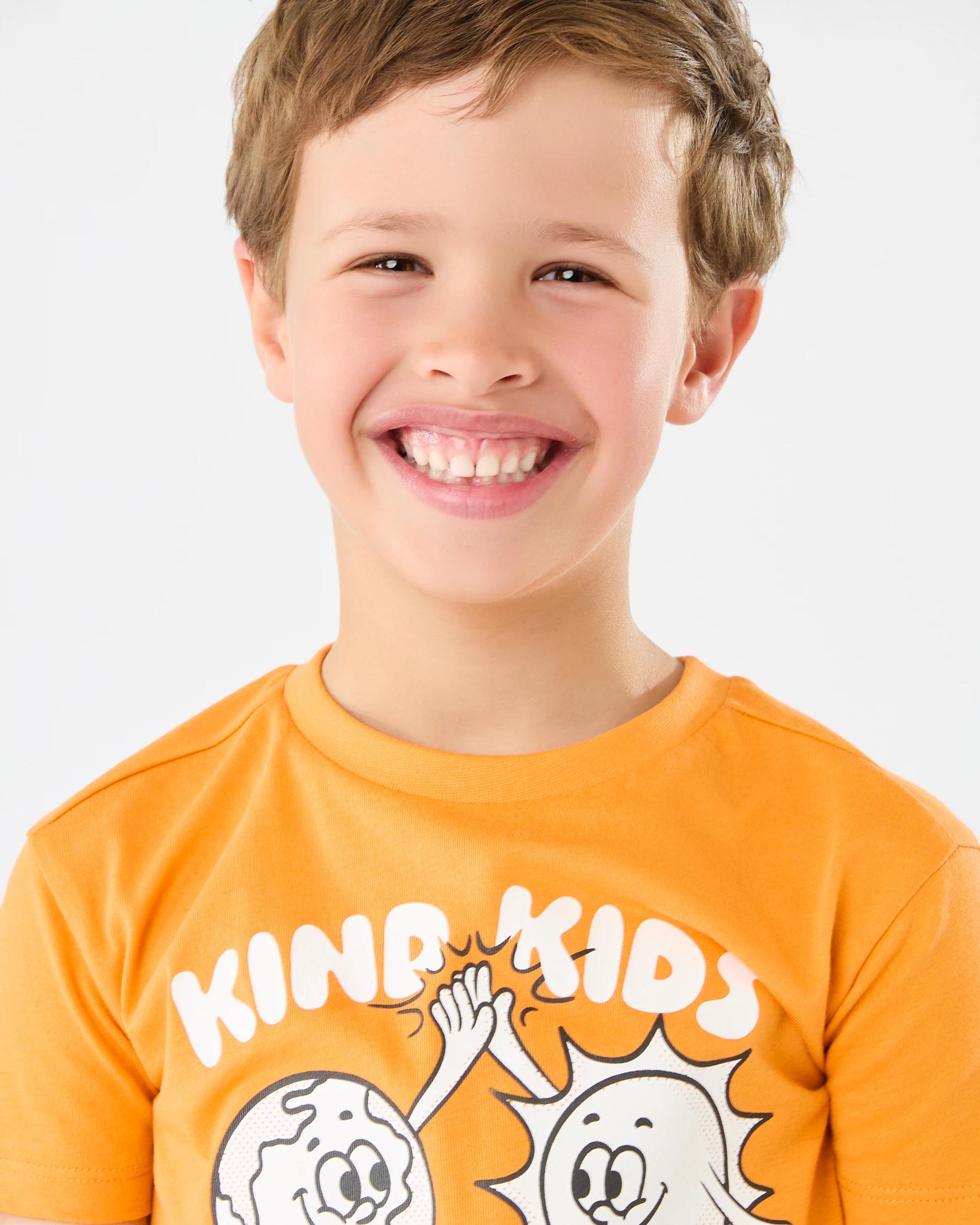 4 Chest Print T-shirt Org Slogan, 4 of 7