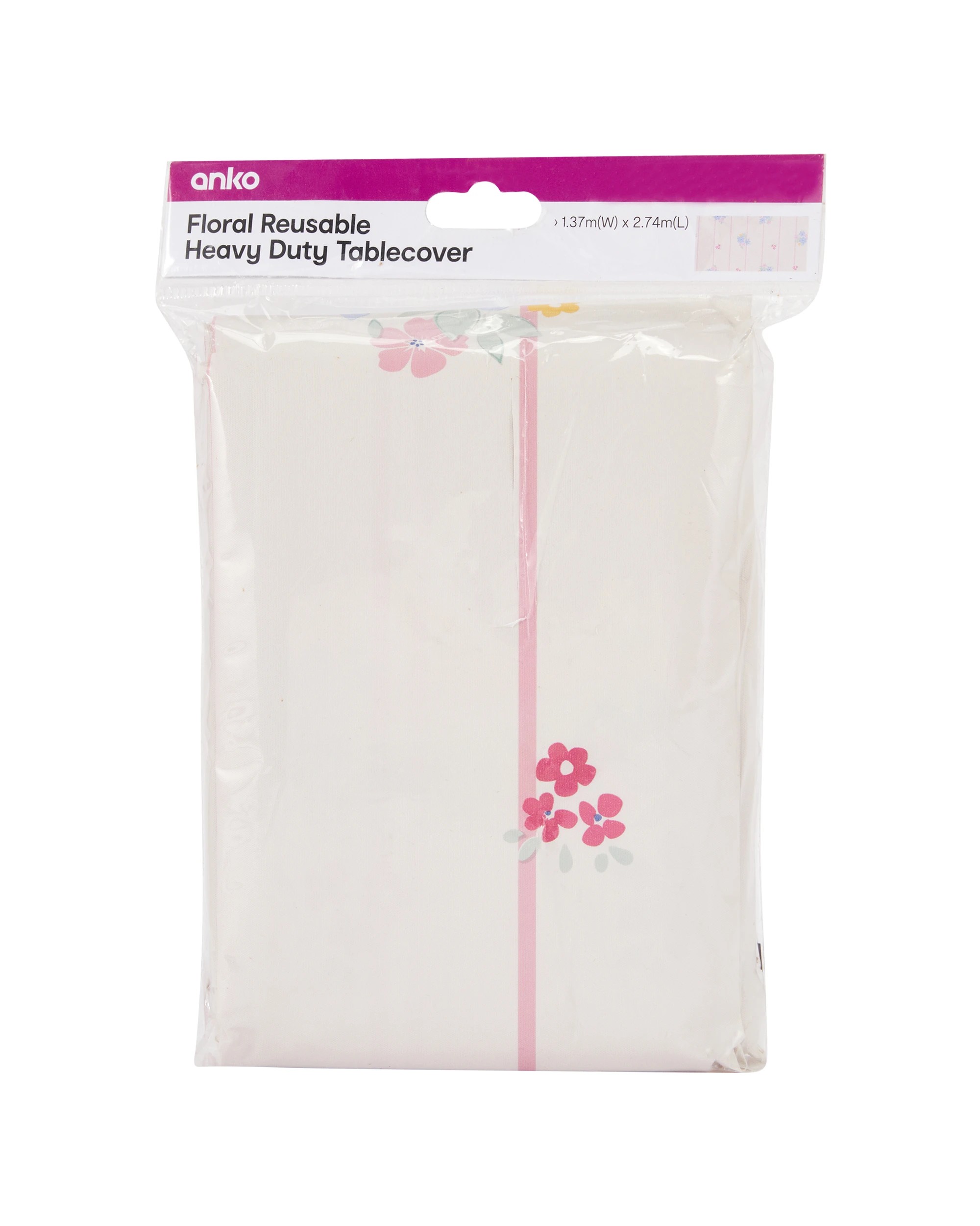 3 Floral Reusable Heavy Duty Tablecover, 3 of 3
