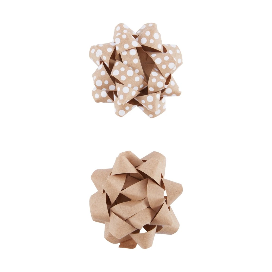 2 2 Piece Gift Bows - Kraft, 2 of 3