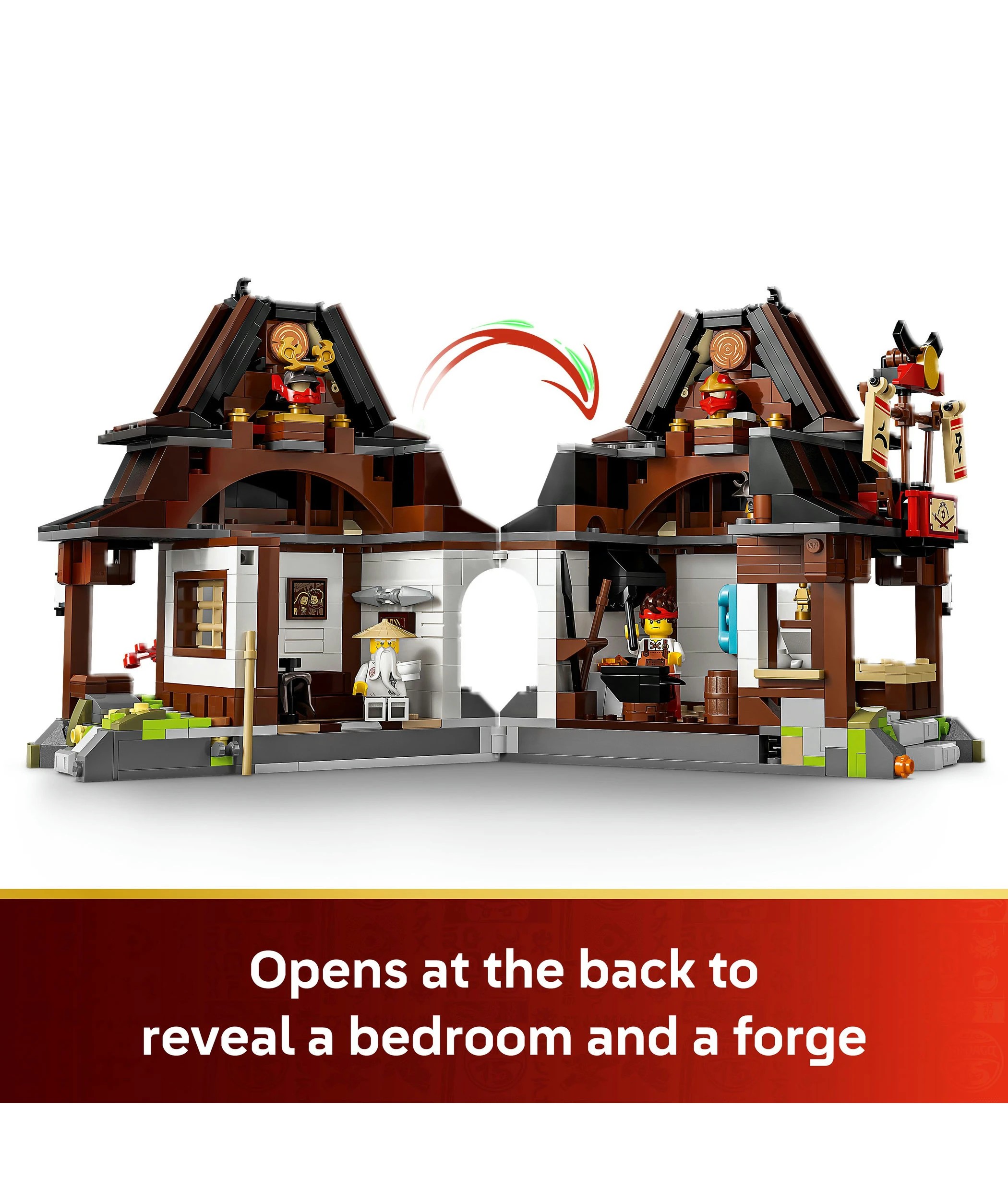 4 LEGO Ninjago Four Weapons Blacksmith 15th Anniversary 71858, 4 of 10