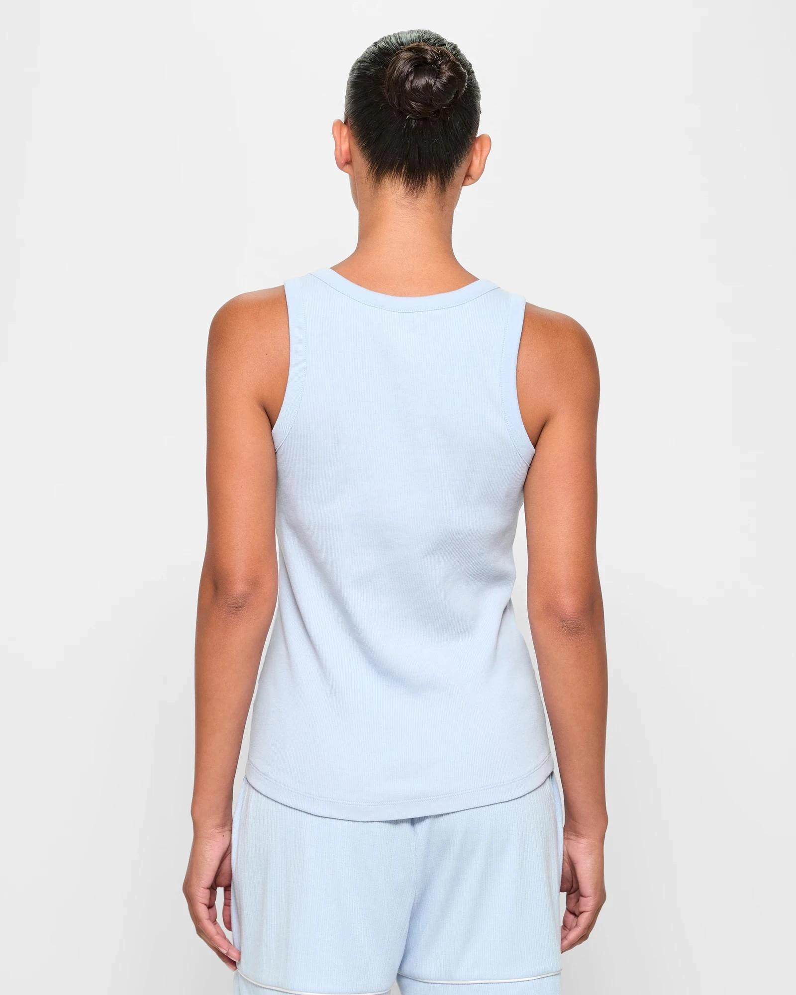 5 Target Australian Cotton Sleep Shelf Bra Tank Top KENTUCKY BLUE, 5 of 5