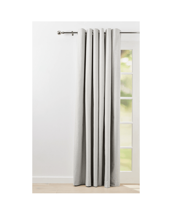 Kmart Monaco Double Width Eyelet Curtain Taupe - Price History ...