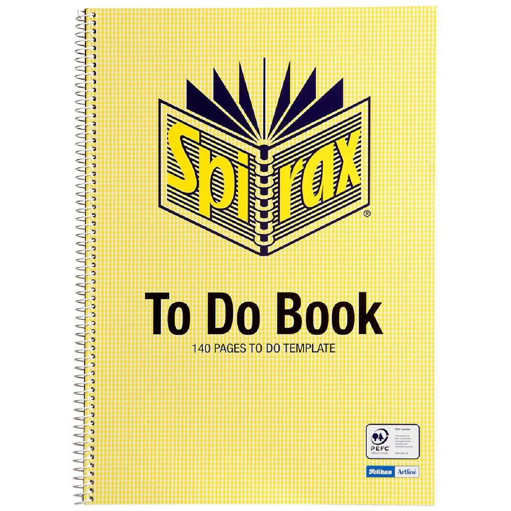 1 Spirax A4 To Do Book 140 Page, 1 of 2