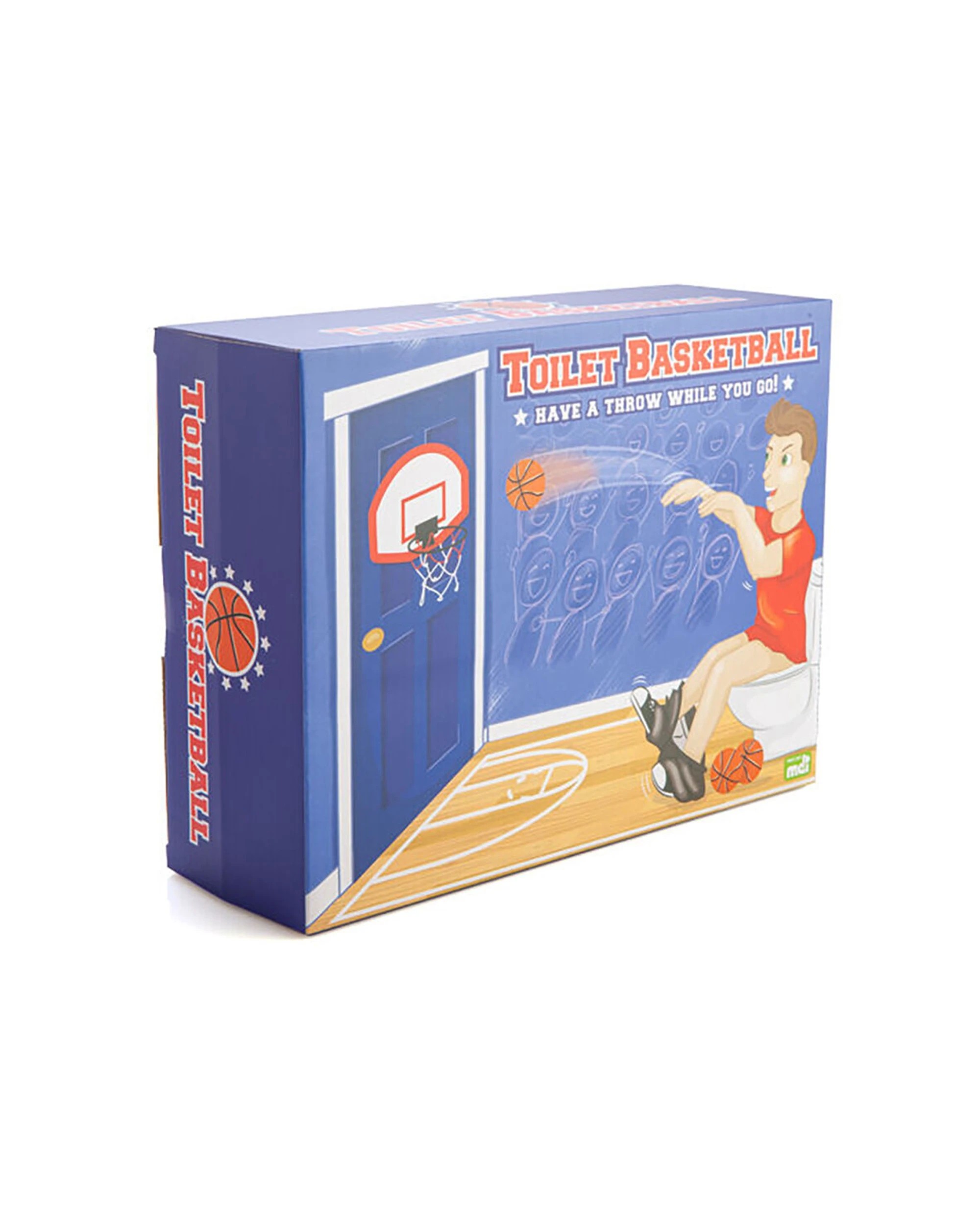 6 MDI Toilet Potty Mini Hanging  Basketball Hoop Game Toy Set - Orange, 6 of 6