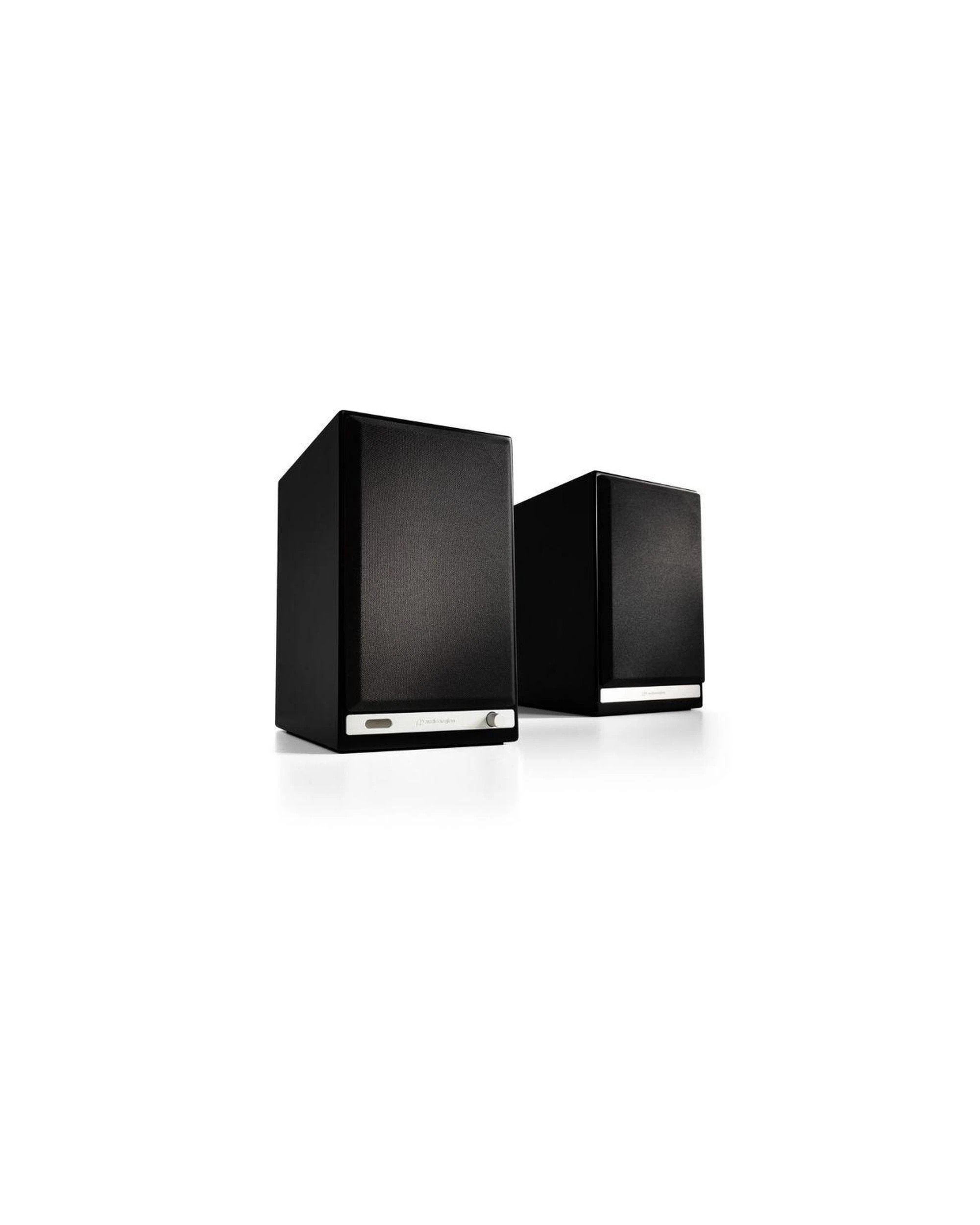 1 Audioengine HD6 Wireless Bookshelf Speakers Satin Black, 1 of 3