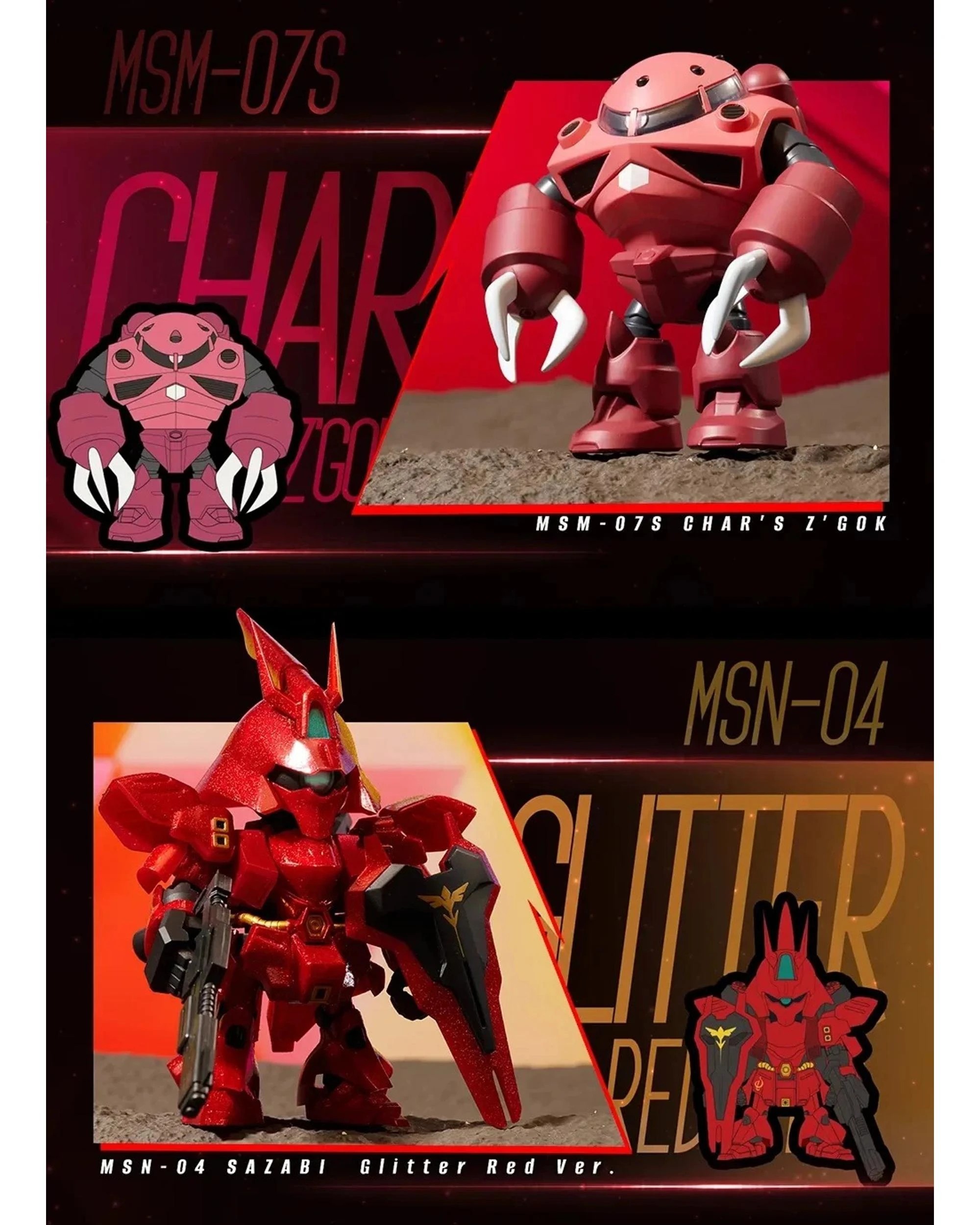 4 Bandai Shokugan QMSY Mini Char's Custom Figure Blind Box, 4 of 7