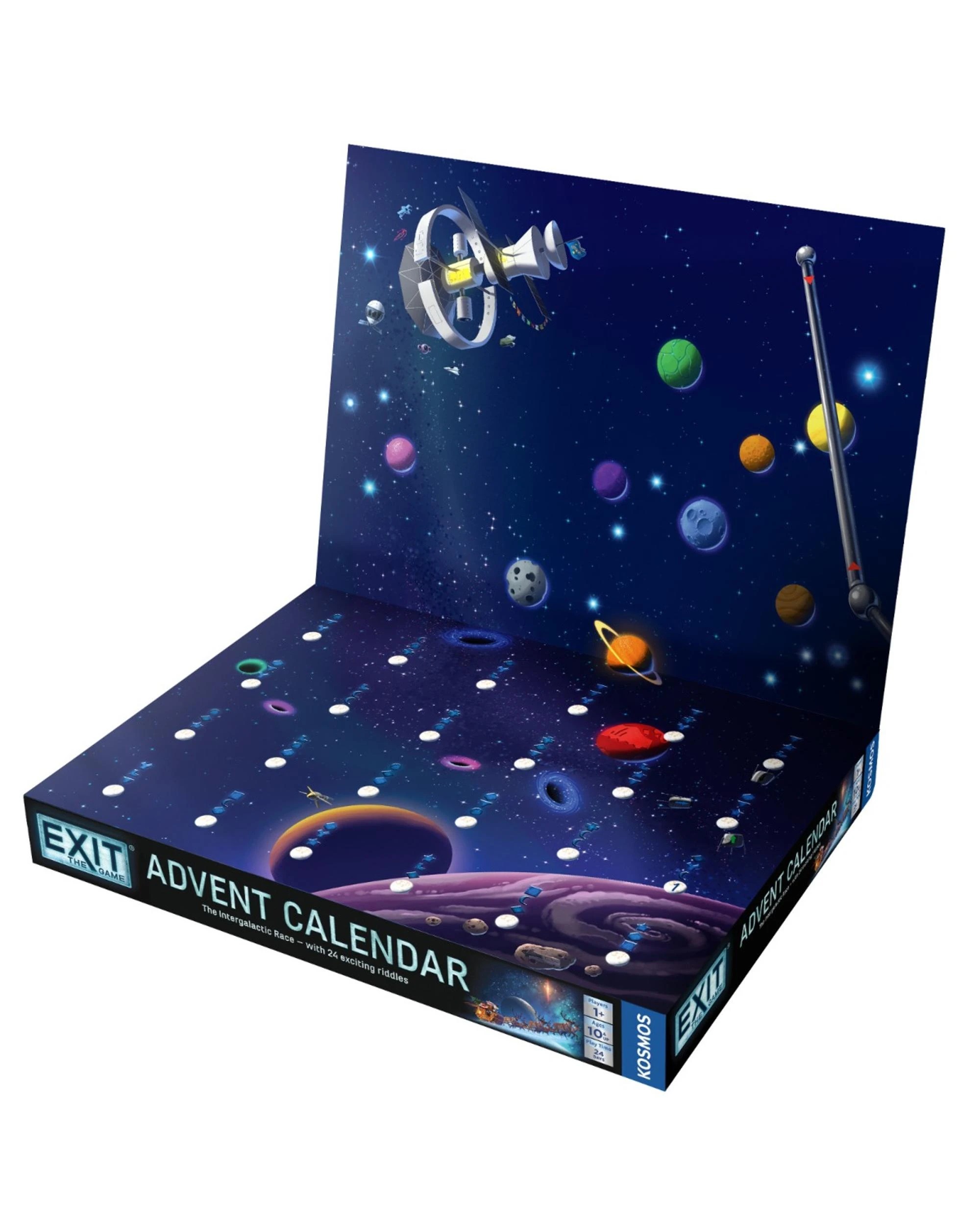 3 Exit The Game Advent Calendar The Intergalactic Race Puzzle Game, 3 of 4