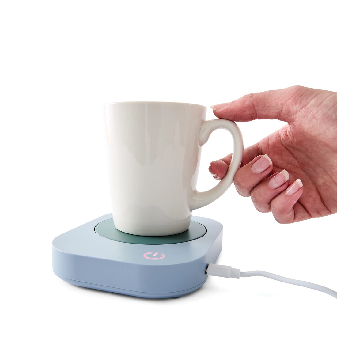 3 Desktop Mug Warmer - Blue, 3 of 7