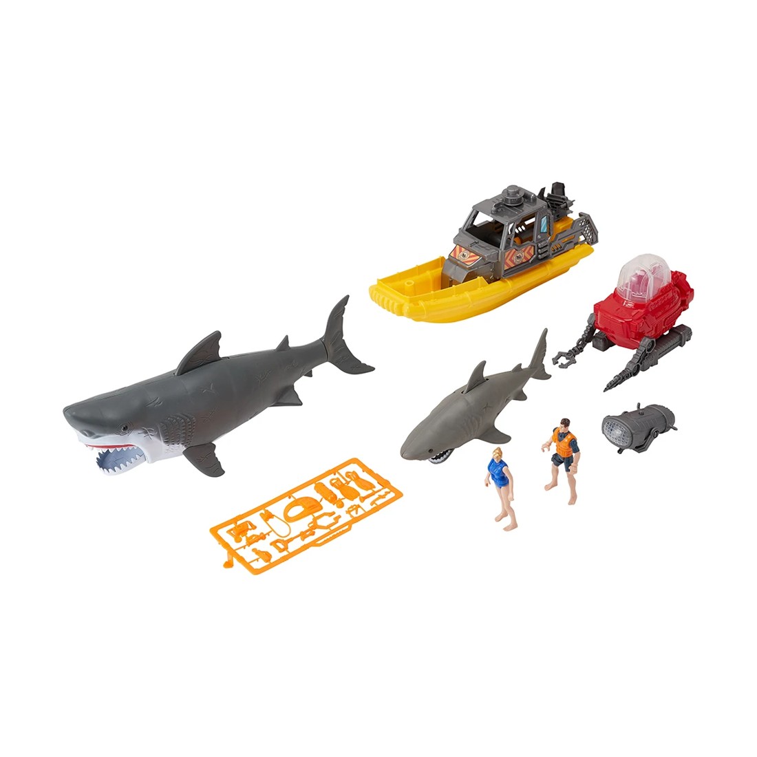 1 Deep Sea Shark Play Set, 1 of 10