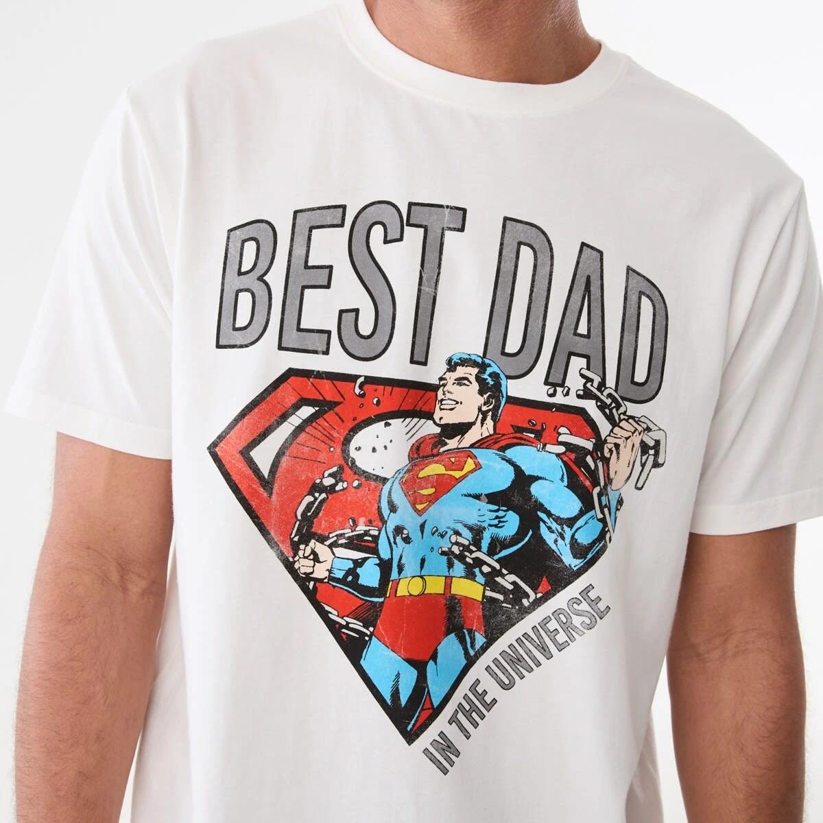 5 Super-Man License T-shirt SNOW WHITE, 5 of 5