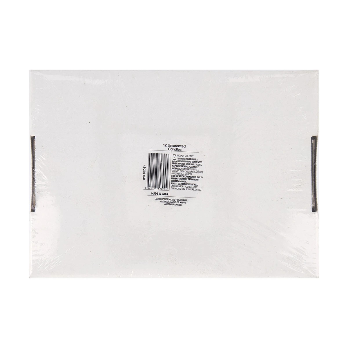 8 Unscented Candles - Pack of 12, 8 of 8