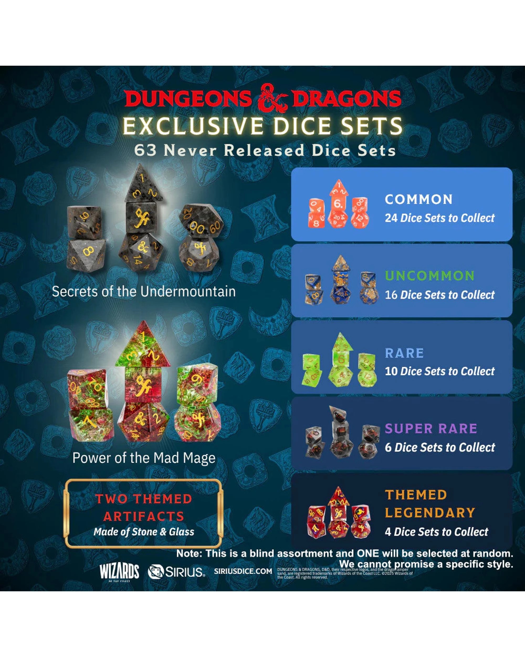 3 Sirius Dice Dungeons and Dragons Undermountain Blind Bag, 3 of 7