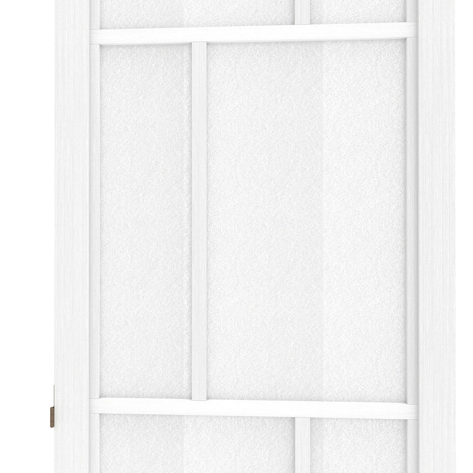 4 Levede 6 Panel Room Divider Folding Partition Freestanding Screen Wooden - White, 4 of 9