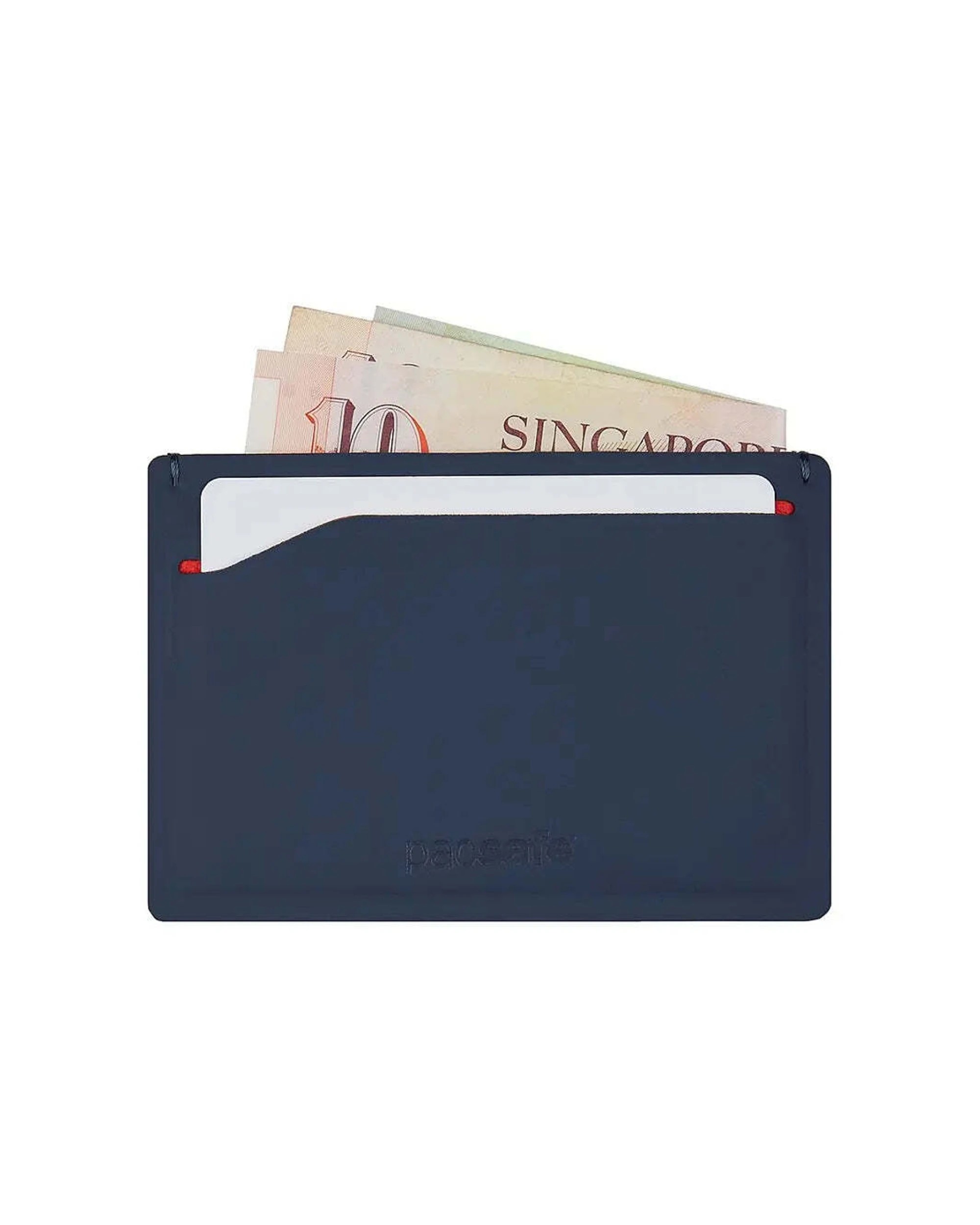 2 Pacsafe RFIDsafe TEC Sleeve Wallet RFID Blocking Lightweight Seamless Navy - Blue, 2 of 2