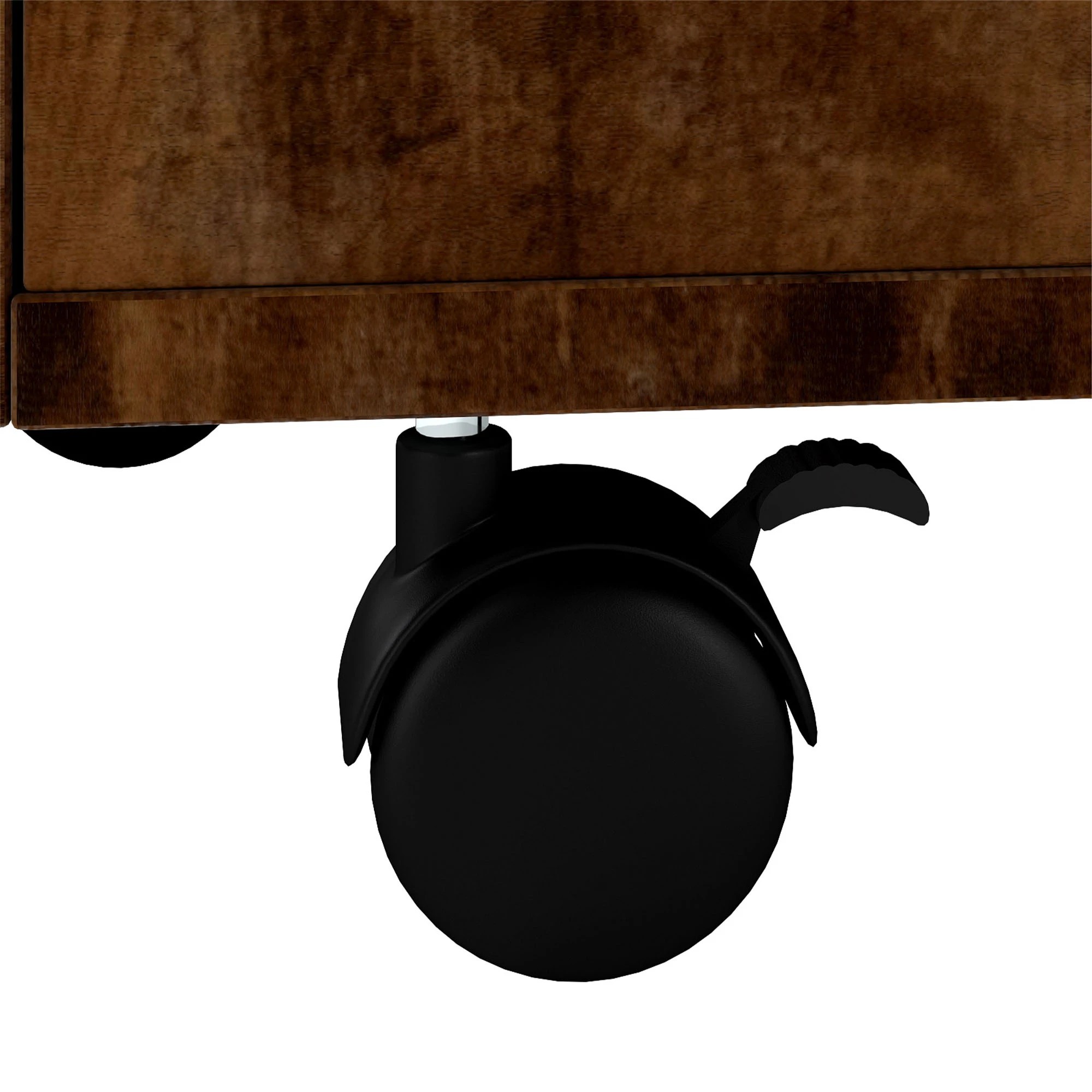 5 Levede Mobile File Cabine - Brown, 5 of 9