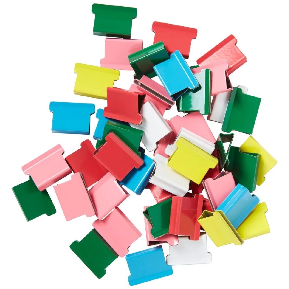 2 J.Burrows Slide Clips Refills Medium Assorted  70 Pack, 2 of 3