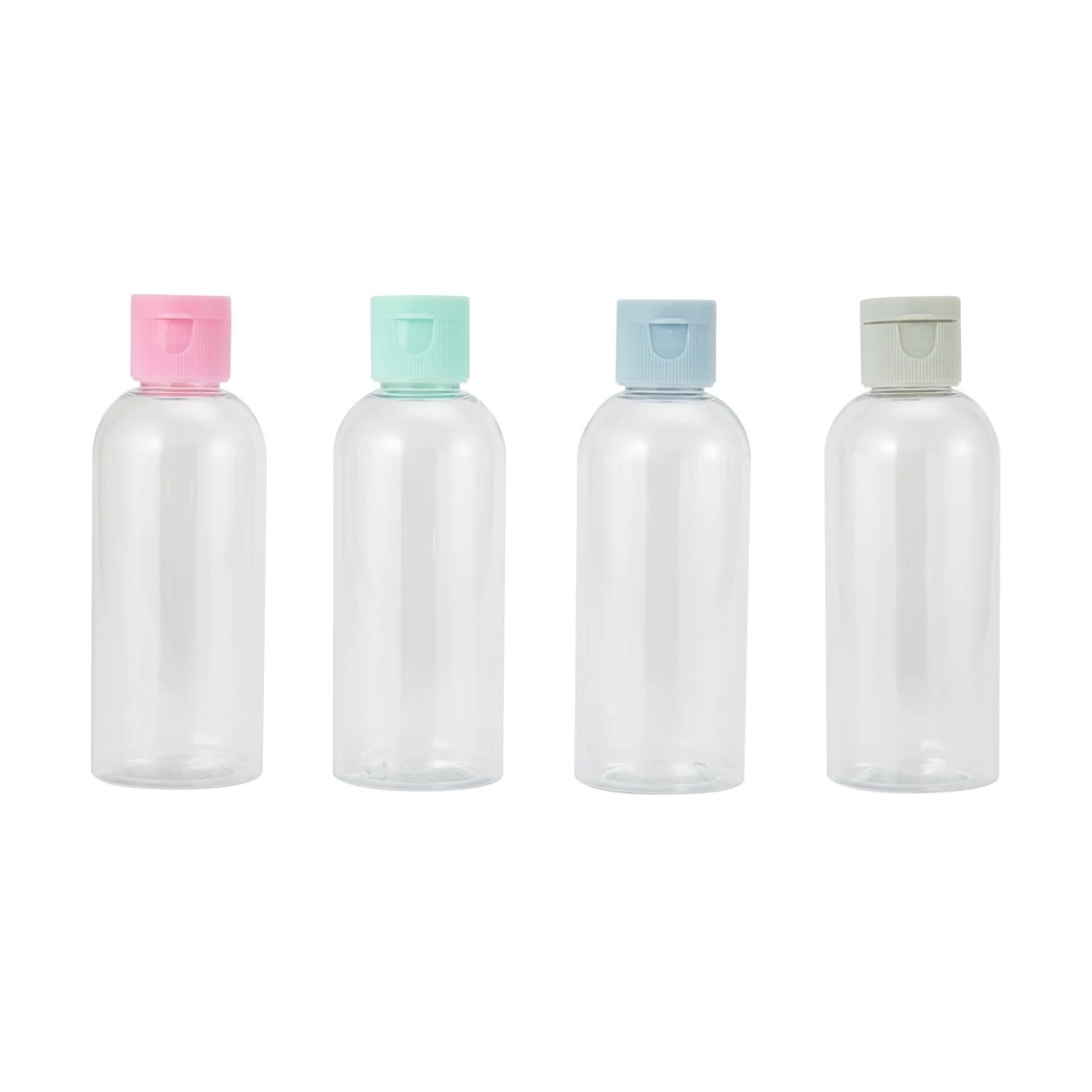 2 4 Pack Travel Solutions Flip Top Bottles, 2 of 9