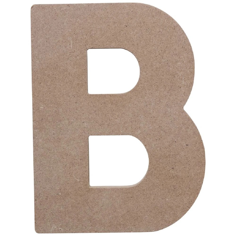 1 Born Wooden Alphabet Letter B 20cm, 1 of 3