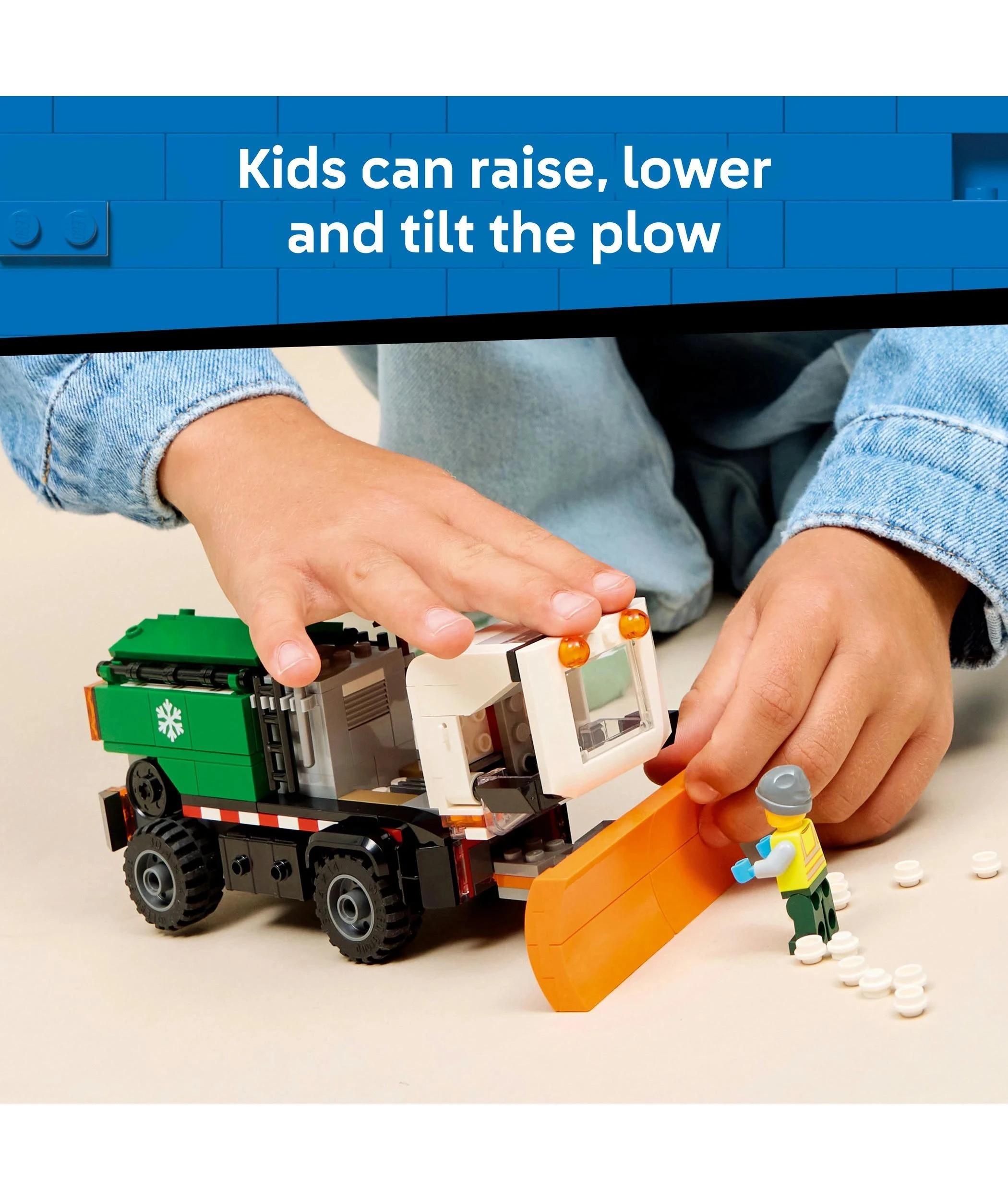 4 LEGO® City Snowplough 60490 - Multi, 4 of 10