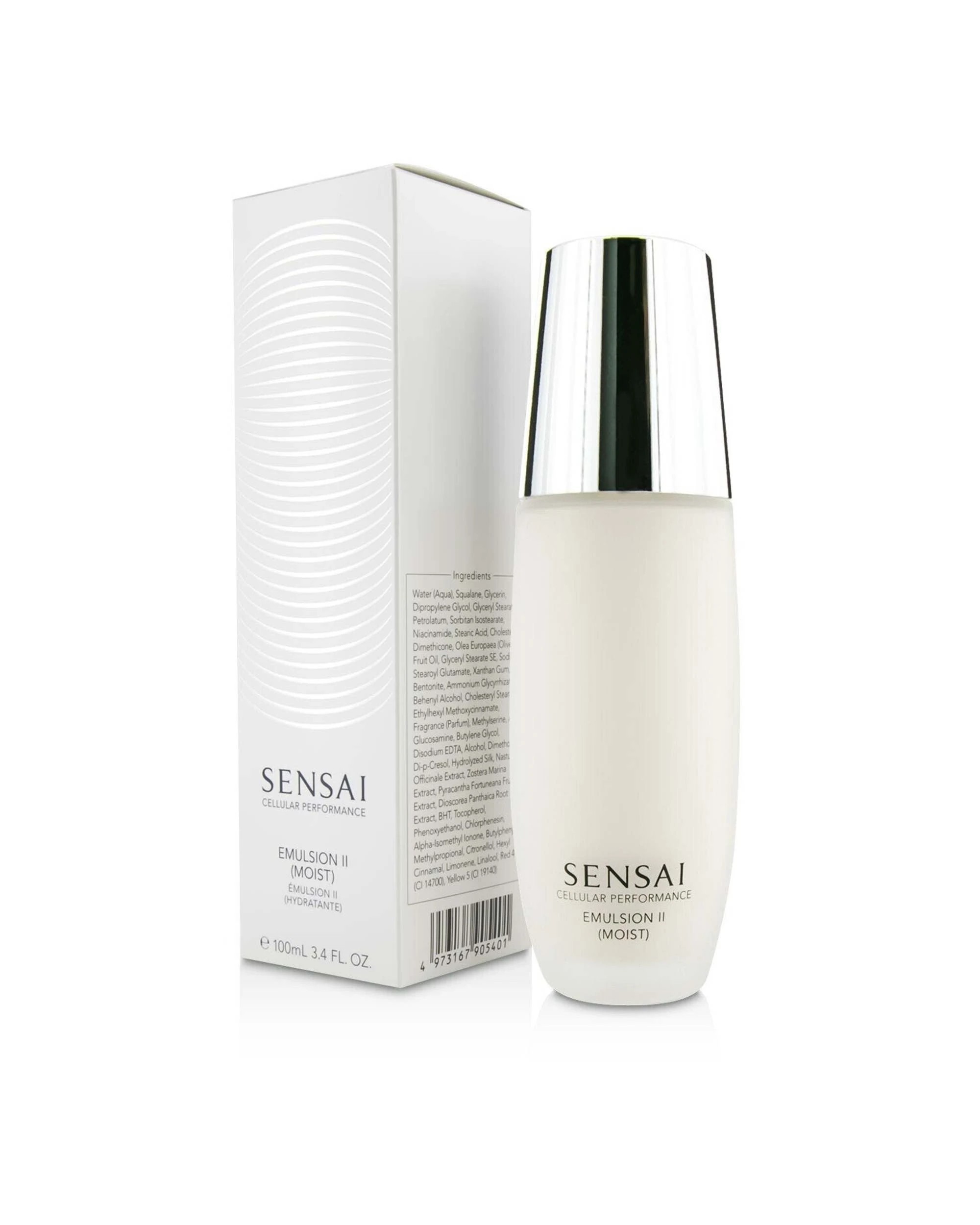 1 Kanebo Sensai Cellular Performance Emulsion II - Moist (New Packaging) 100ml/3.4oz, 1 of 3